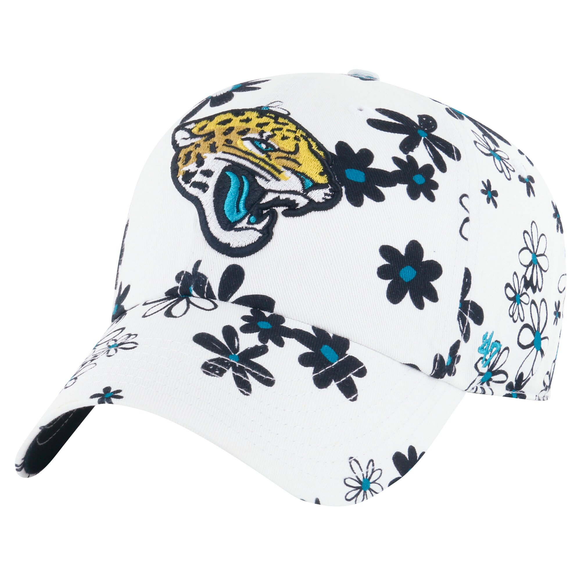 girls toddler 47 white jacksonville jaguars daisy delight clean up adjustable hat Collection – Jacksonville Jaguars Jerseys, Hats & Fan Gear | Jaguars Shop