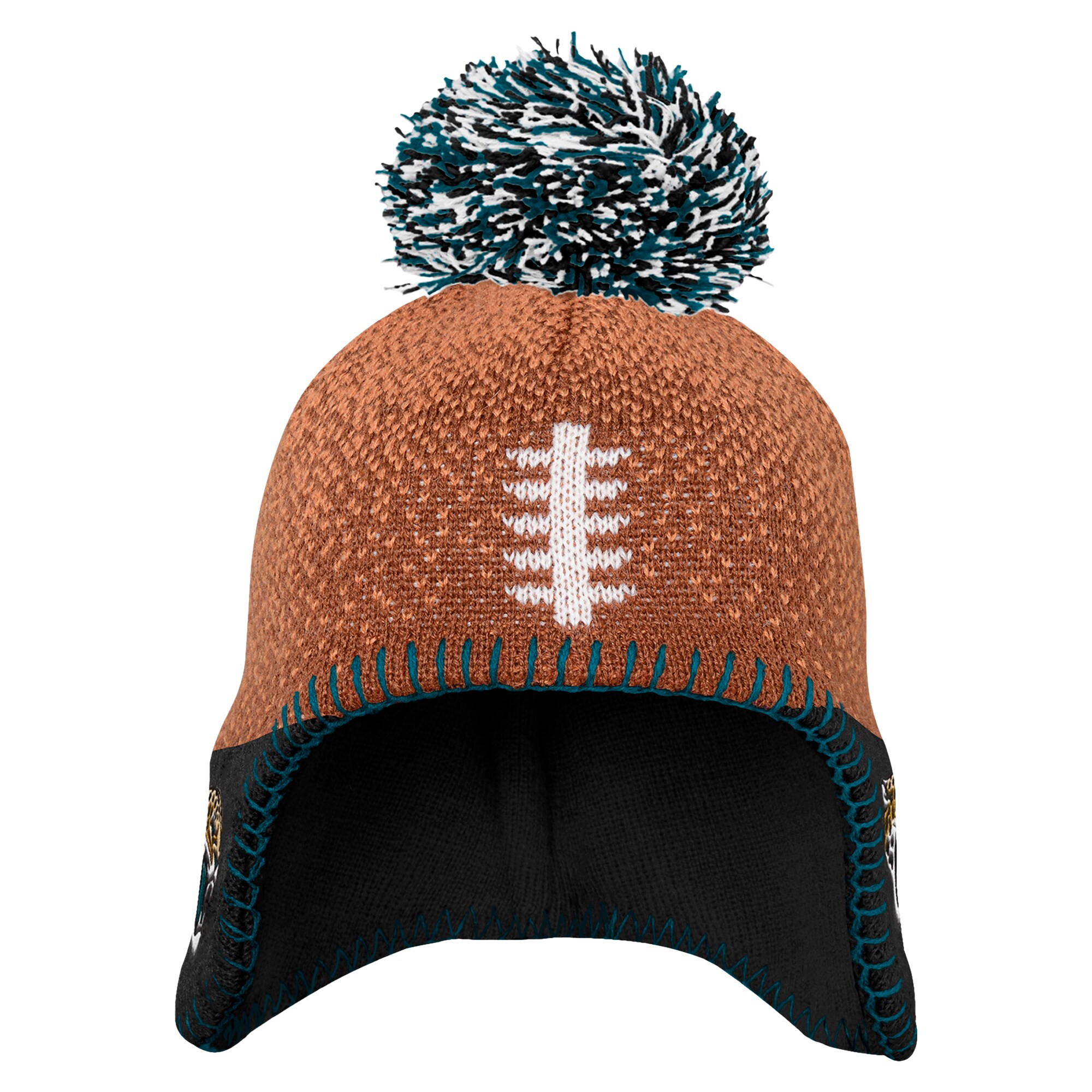 infant brown jacksonville jaguars football head knit hat with pom Collection – Jacksonville Jaguars Jerseys, Hats & Fan Gear | Jaguars Shop