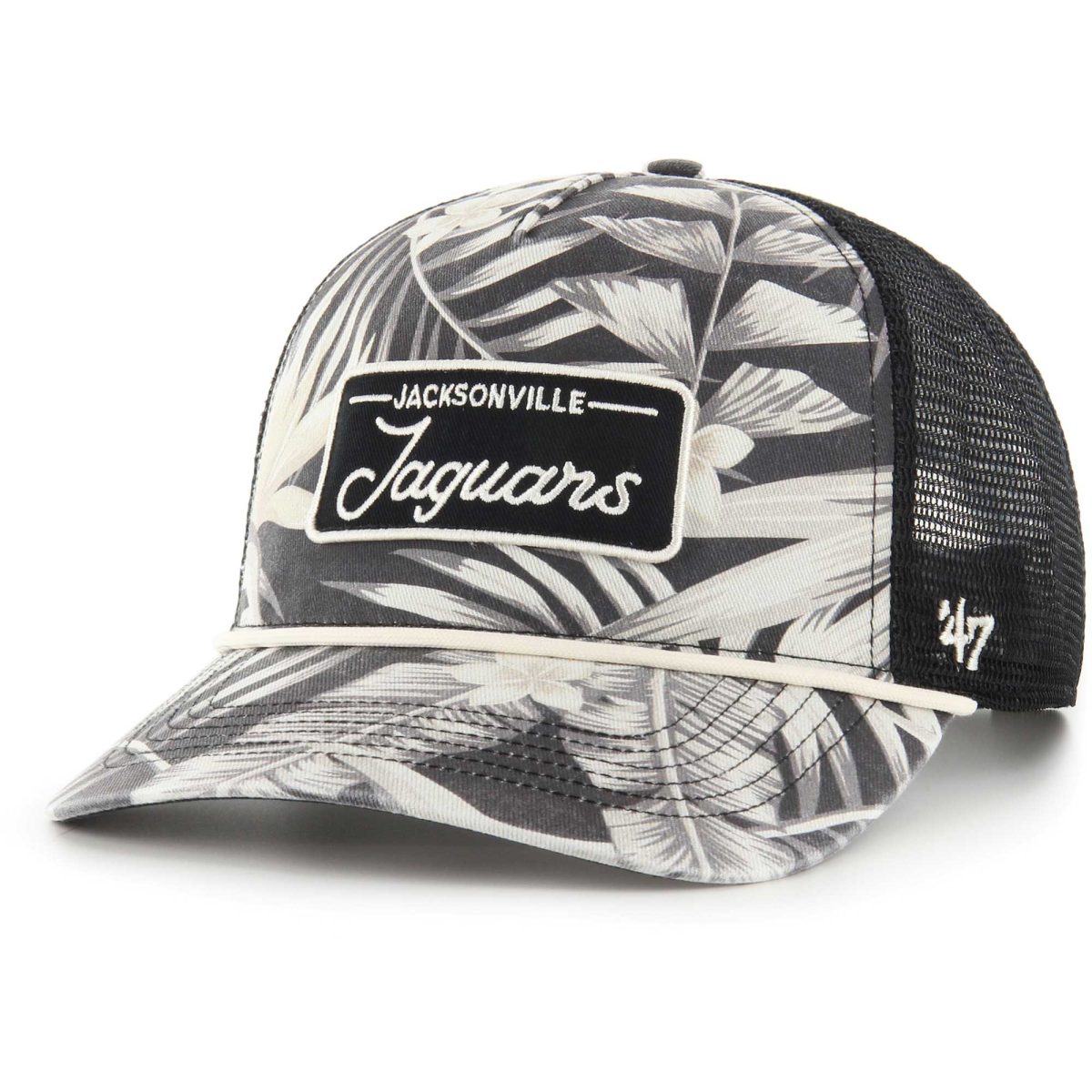 mens 47 black jacksonville jaguars tropicalia hitch trucker adjustable hat Collection – Jacksonville Jaguars Jerseys, Hats & Fan Gear | Jaguars Shop