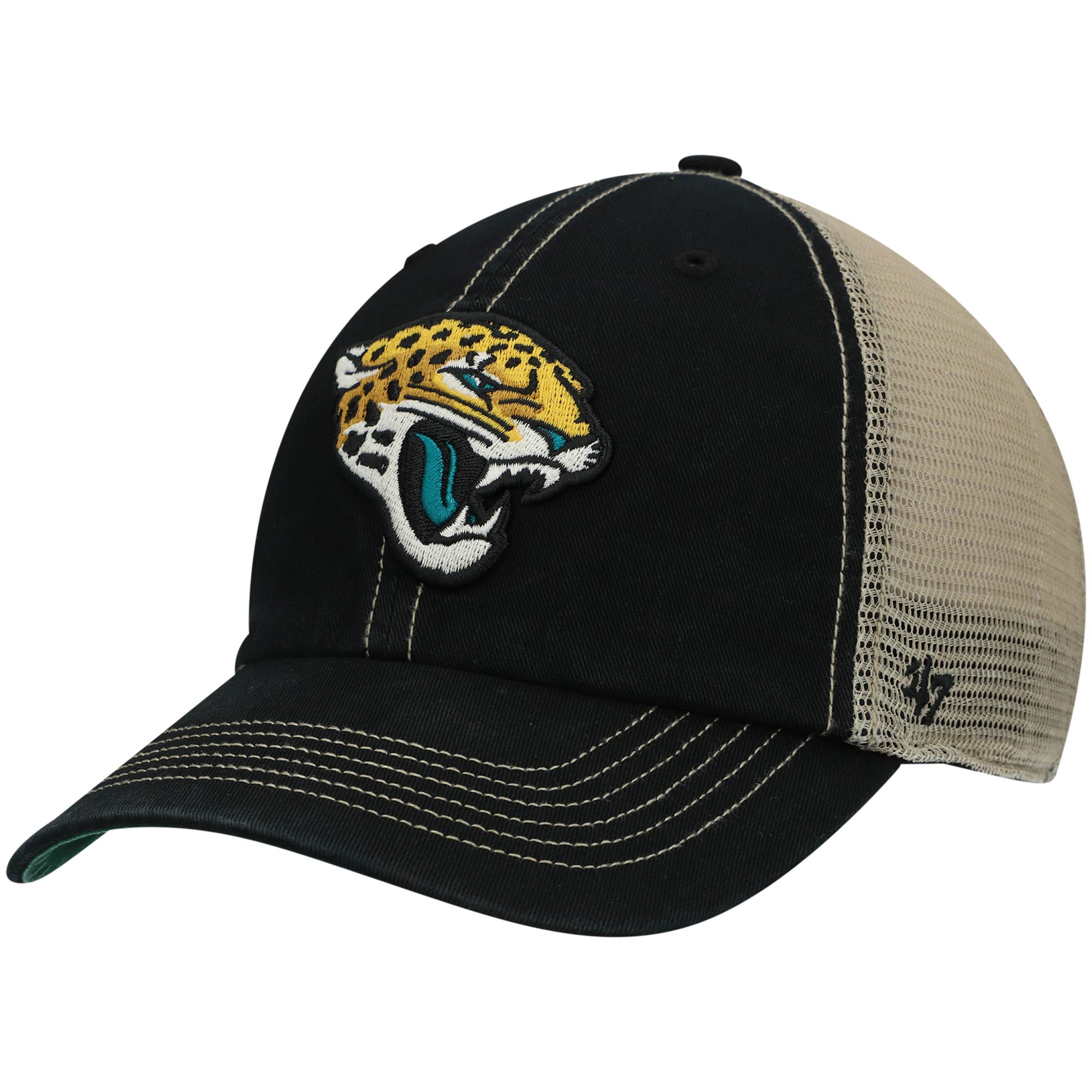 mens 47 blacknatural jacksonville jaguars trawler trucker clean up snapback hat Collection – Jacksonville Jaguars Jerseys, Hats & Fan Gear | Jaguars Shop