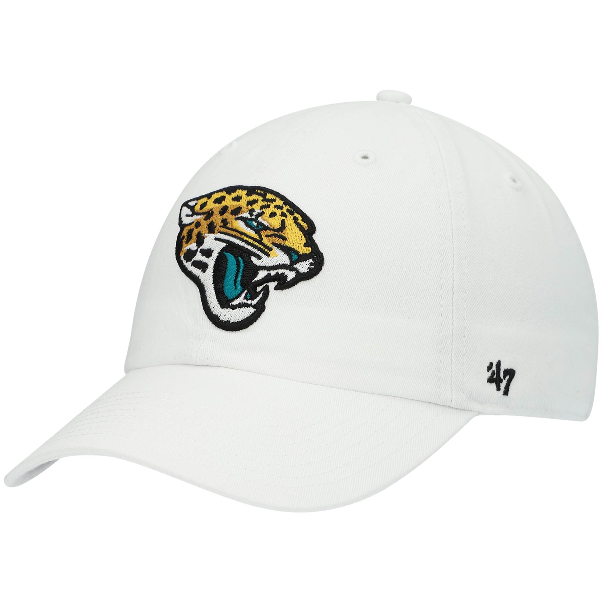 mens 47 white jacksonville jaguars logo clean up adjustable hat Collection – Jacksonville Jaguars Jerseys, Hats & Fan Gear | Jaguars Shop