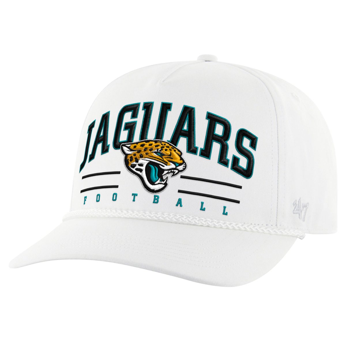 mens 47 white jacksonville jaguars roscoe hitch rope adjustable hat Collection – Jacksonville Jaguars Jerseys, Hats & Fan Gear | Jaguars Shop