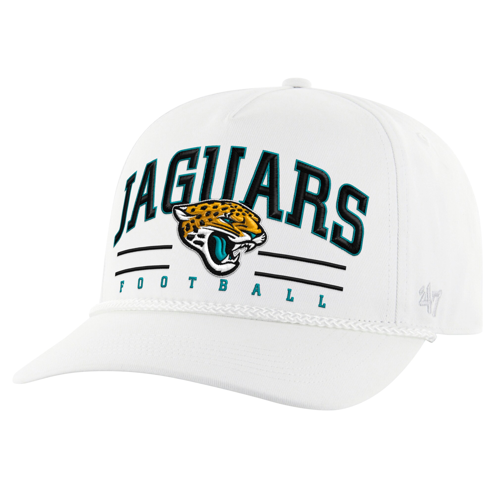 mens 47 white jacksonville jaguars roscoe hitch rope adjustable hat Collection – Jacksonville Jaguars Jerseys, Hats & Fan Gear | Jaguars Shop