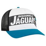 mens 47 whiteteal jacksonville jaguars stack line hitch trucker adjustable hat Collection – Jacksonville Jaguars Jerseys, Hats & Fan Gear | Jaguars Shop