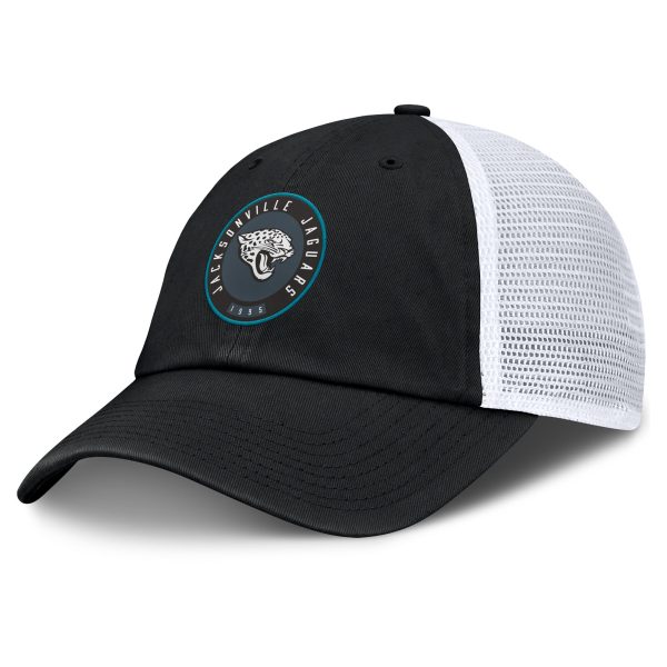 mens fanatics black jacksonville jaguars averie trucker adjustable hat Collection – Jacksonville Jaguars Jerseys, Hats & Fan Gear | Jaguars Shop