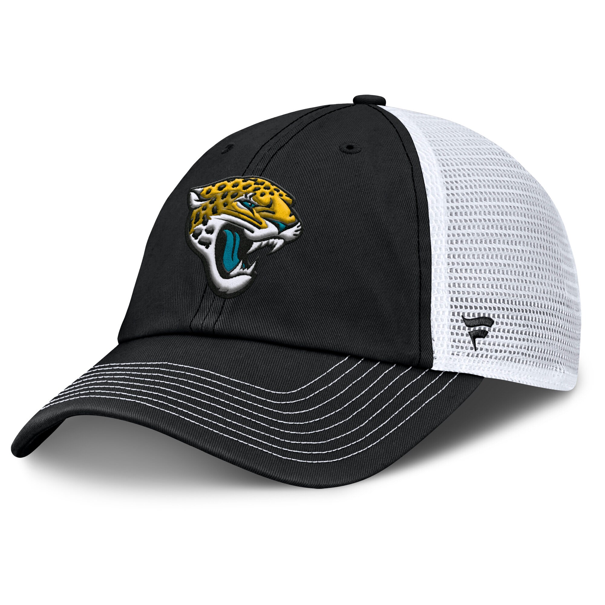 mens fanatics blackwhite jacksonville jaguars trucker adjustable hat Collection – Jacksonville Jaguars Jerseys, Hats & Fan Gear | Jaguars Shop