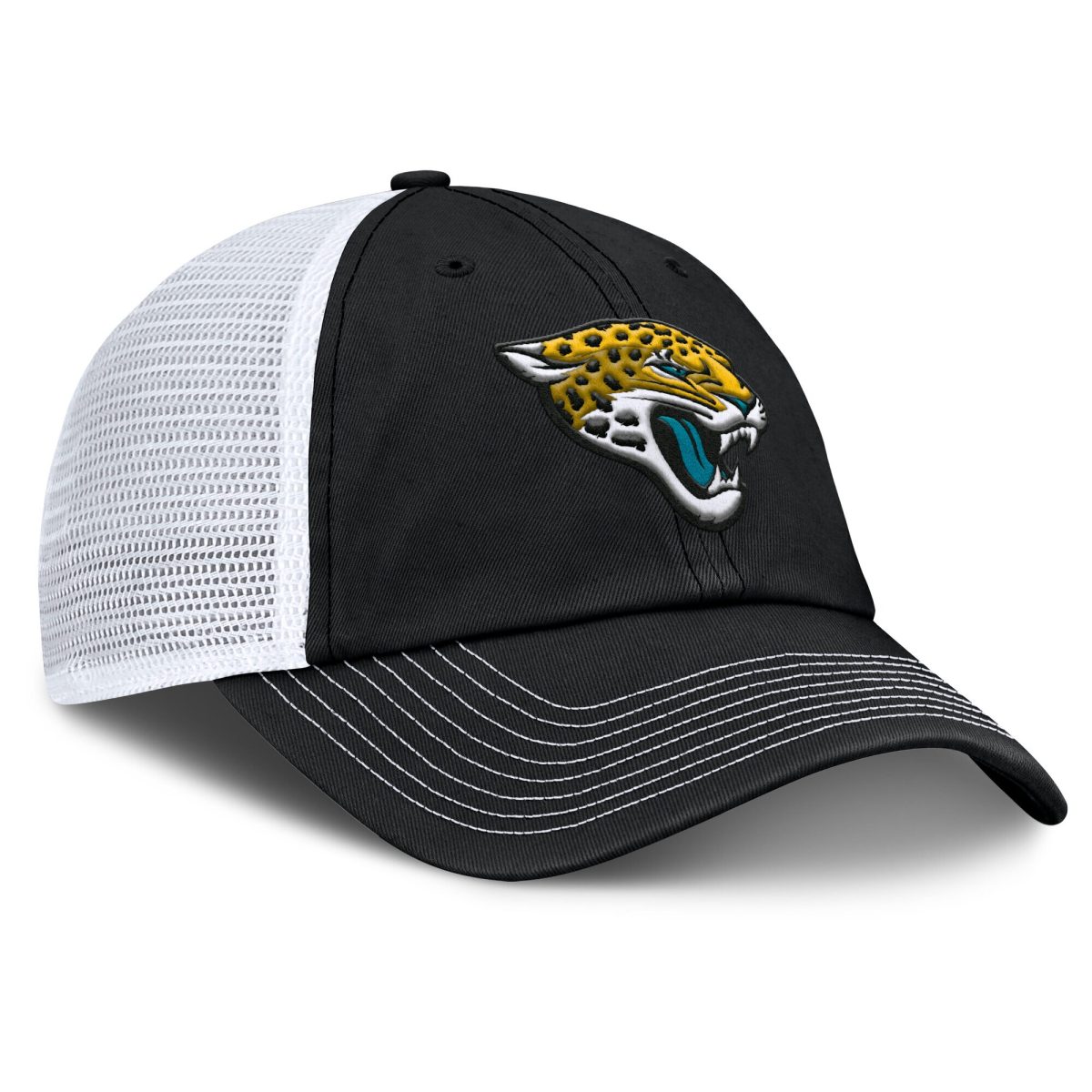 mens fanatics blackwhite jacksonville jaguars trucker adjustable hat Collection – Jacksonville Jaguars Jerseys, Hats & Fan Gear | Jaguars Shop