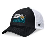 mens fanatics blackwhite jacksonville jaguars upper trucker adjustable hat Collection – Jacksonville Jaguars Jerseys, Hats & Fan Gear | Jaguars Shop