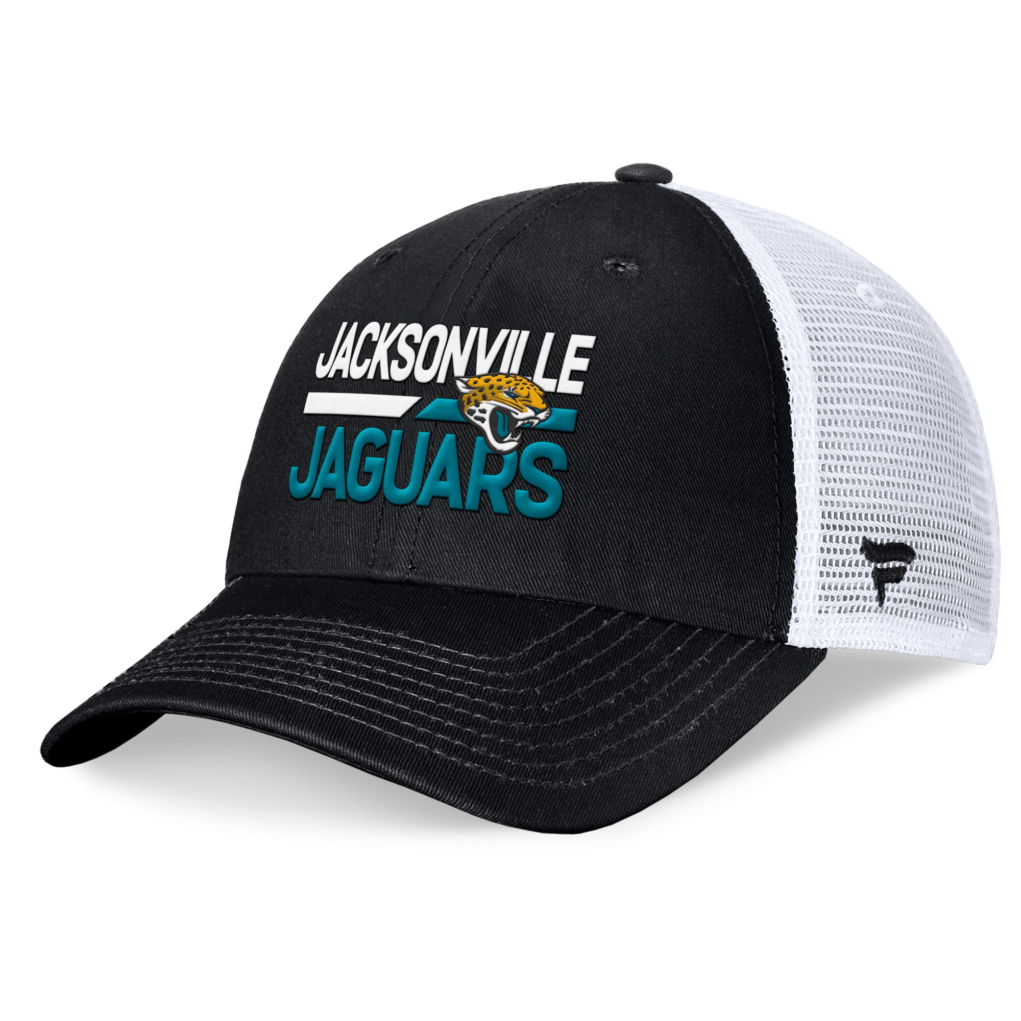 mens fanatics blackwhite jacksonville jaguars upper trucker adjustable hat Collection – Jacksonville Jaguars Jerseys, Hats & Fan Gear | Jaguars Shop