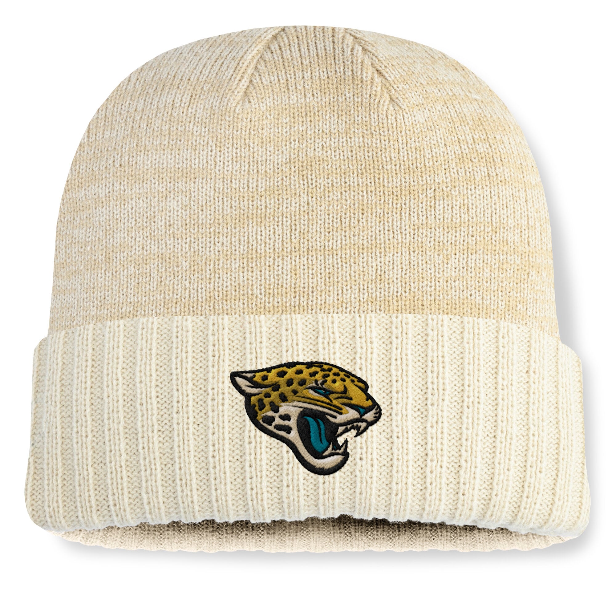 mens fanatics cream jacksonville jaguars block cuffed knit hat Collection – Jacksonville Jaguars Jerseys, Hats & Fan Gear | Jaguars Shop