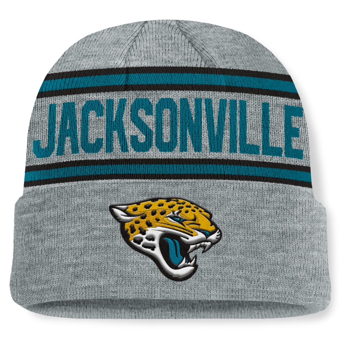 mens fanatics heather gray jacksonville jaguars luna rock cuffed knit hat Collection – Jacksonville Jaguars Jerseys, Hats & Fan Gear | Jaguars Shop