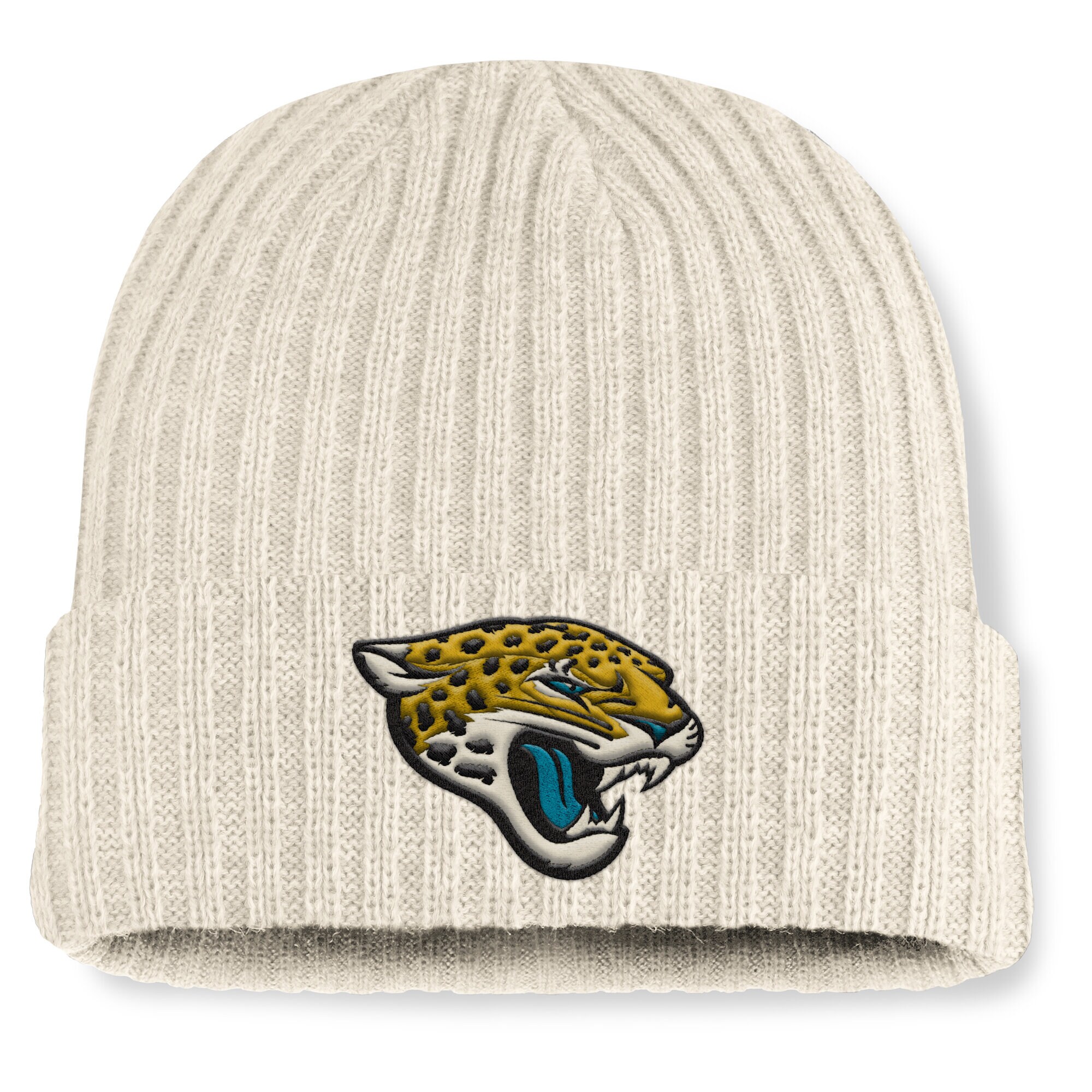 mens fanatics oatmeal jacksonville jaguars bleached cuffed knit hat Collection – Jacksonville Jaguars Jerseys, Hats & Fan Gear | Jaguars Shop