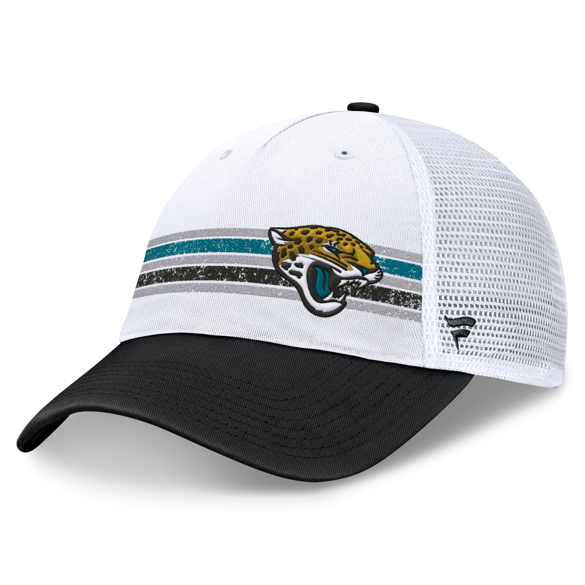 mens fanatics whiteblack jacksonville jaguars flawless stripe adjustable hat Collection – Jacksonville Jaguars Jerseys, Hats & Fan Gear | Jaguars Shop