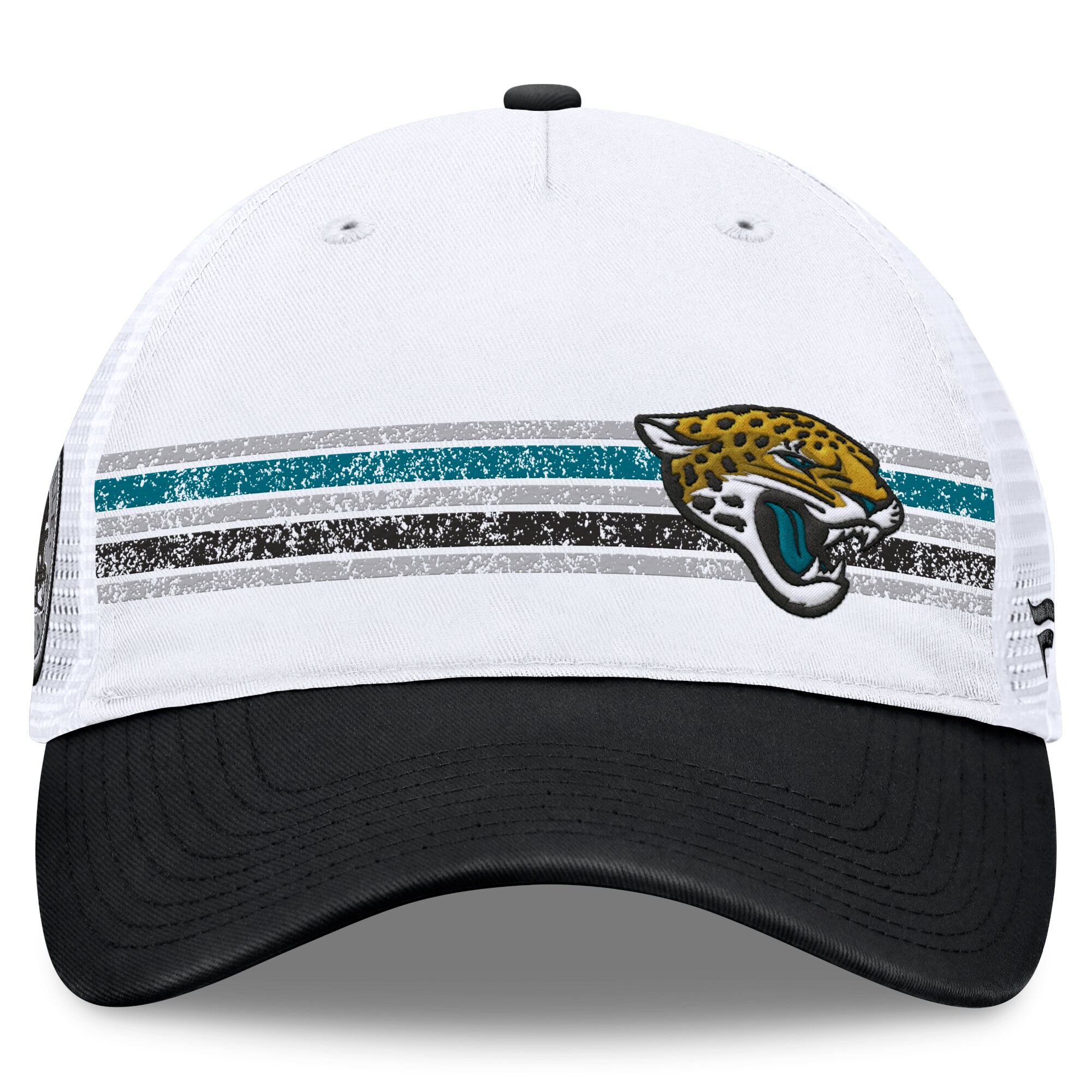 mens fanatics whiteblack jacksonville jaguars flawless stripe adjustable hat Collection – Jacksonville Jaguars Jerseys, Hats & Fan Gear | Jaguars Shop