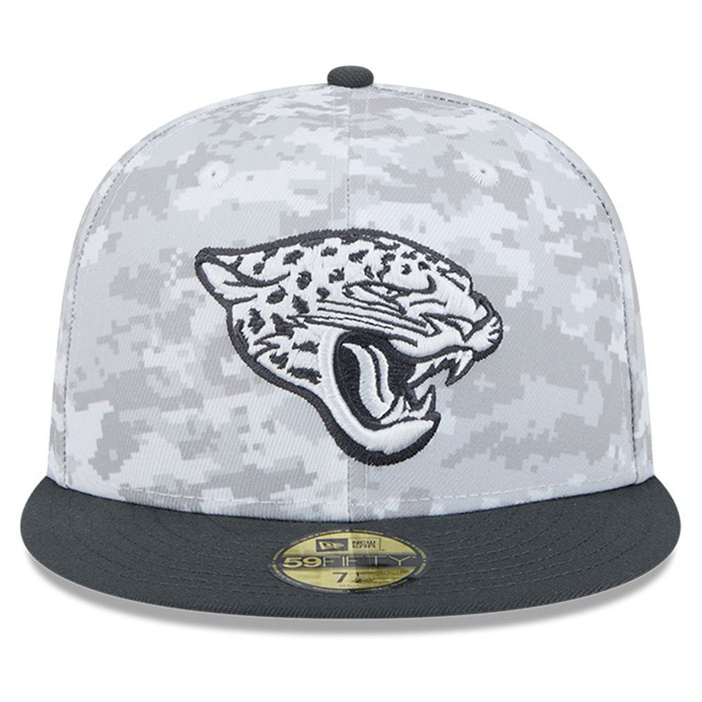 mens new era arctic camographite jacksonville jaguars 2024 salute to service 59fifty fitted hat Collection – Jacksonville Jaguars Jerseys, Hats & Fan Gear | Jaguars Shop