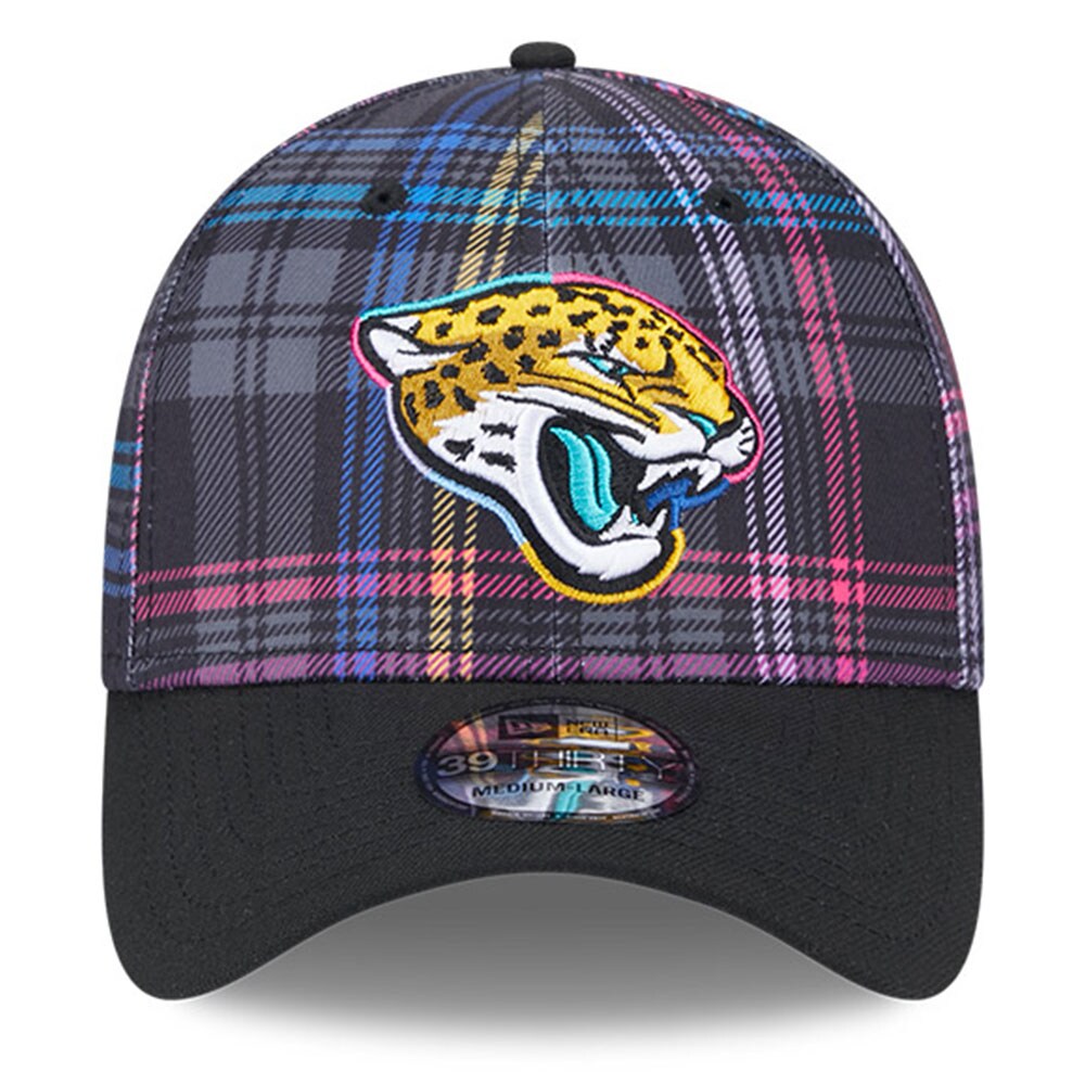 mens new era black jacksonville jaguars 2024 nfl crucial catch plaid 39thirty flex hat Collection – Jacksonville Jaguars Jerseys, Hats & Fan Gear | Jaguars Shop