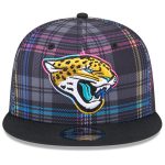 mens new era black jacksonville jaguars 2024 nfl crucial catch plaid 9fifty snapback hat Collection – Jacksonville Jaguars Jerseys, Hats & Fan Gear | Jaguars Shop
