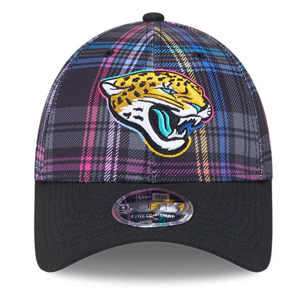 mens new era black jacksonville jaguars 2024 nfl crucial catch plaid 9forty adjustable hat Collection – Jacksonville Jaguars Jerseys, Hats & Fan Gear | Jaguars Shop