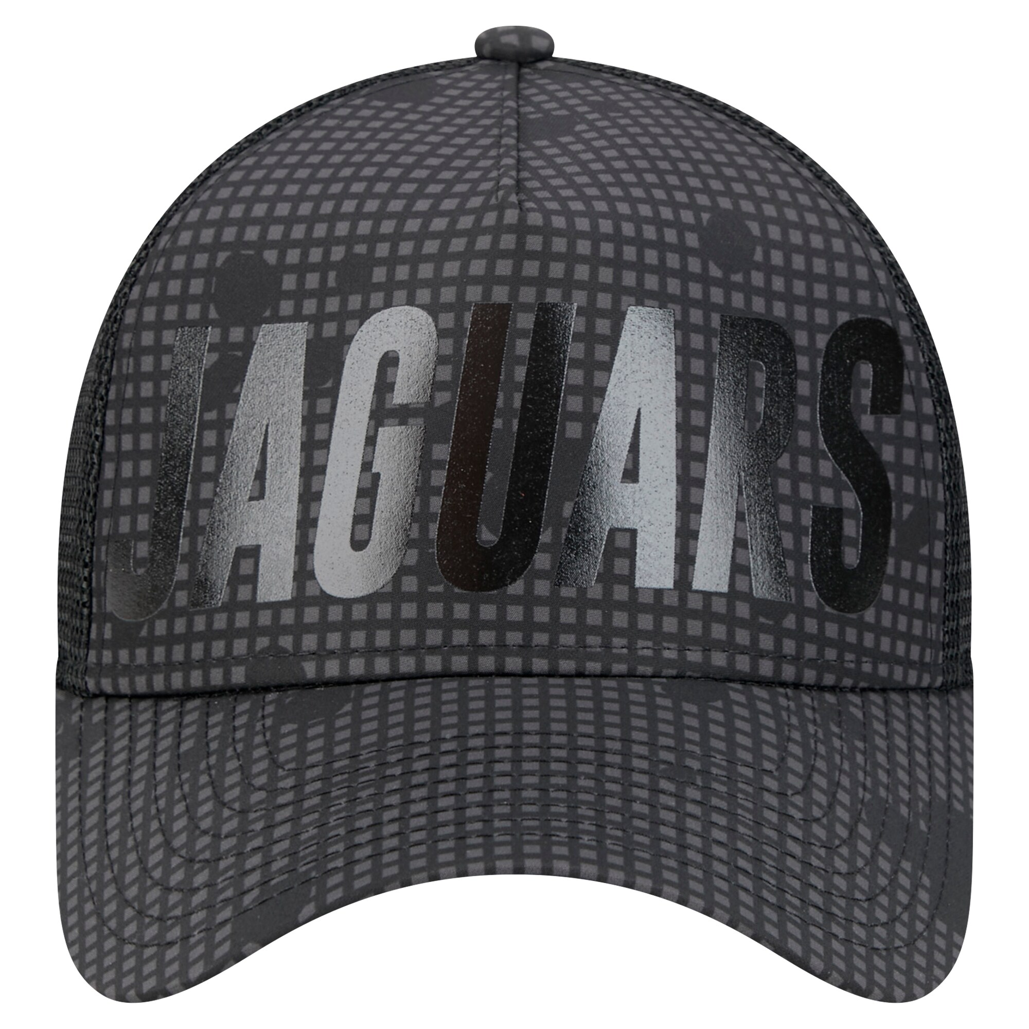 mens new era black jacksonville jaguars midnight ink tonal text a-frame trucker 9forty adjustable hat Collection – Jacksonville Jaguars Jerseys, Hats & Fan Gear | Jaguars Shop