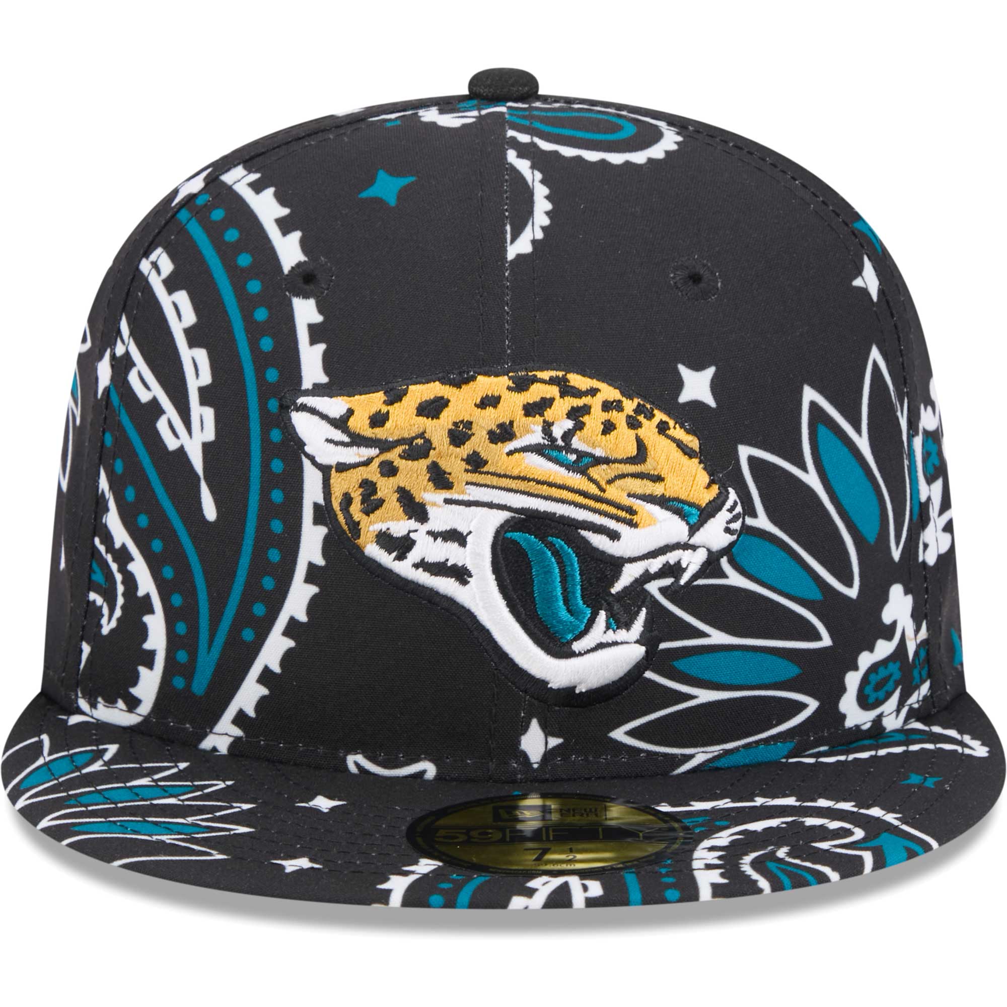 mens new era black jacksonville jaguars paisley 59fifty fitted hat Collection – Jacksonville Jaguars Jerseys, Hats & Fan Gear | Jaguars Shop