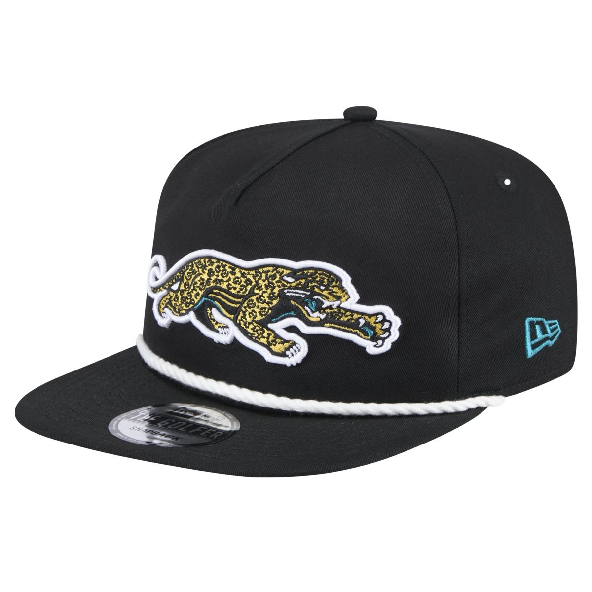 mens new era black jacksonville jaguars throwback crawl lockup golfer snapback hat Collection – Jacksonville Jaguars Jerseys, Hats & Fan Gear | Jaguars Shop