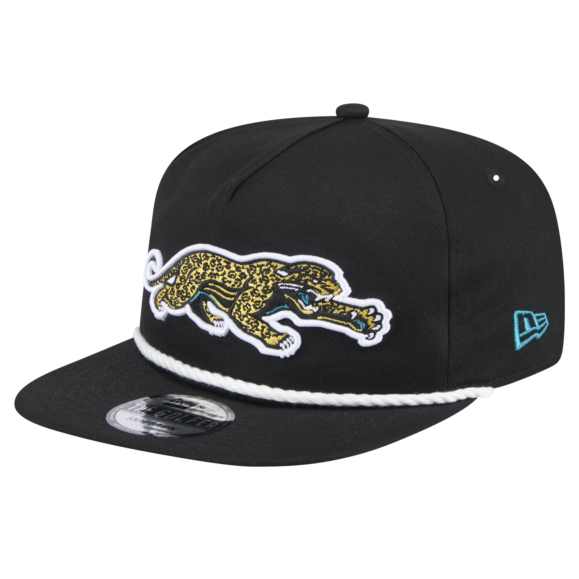 mens new era black jacksonville jaguars throwback crawl lockup golfer snapback hat Collection – Jacksonville Jaguars Jerseys, Hats & Fan Gear | Jaguars Shop