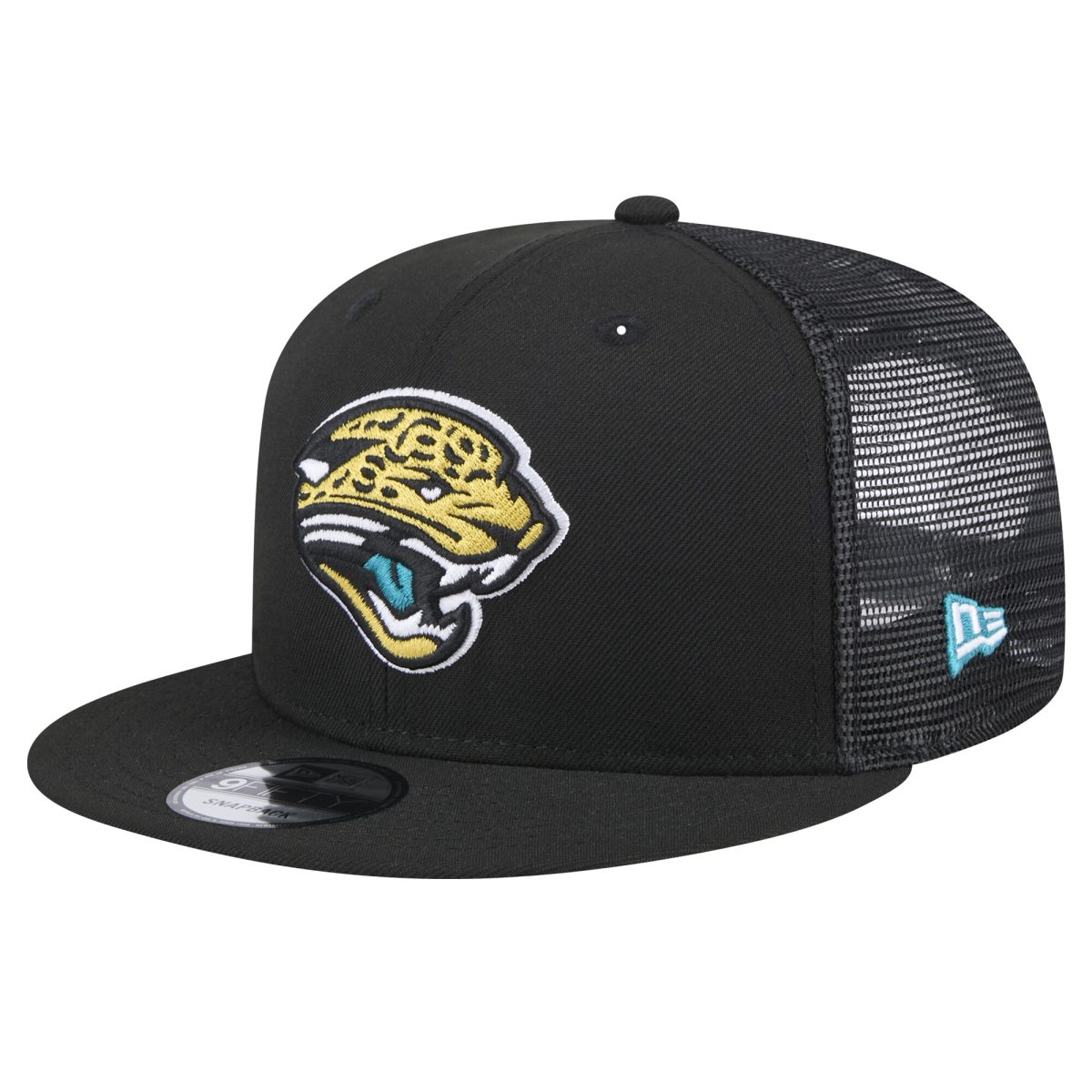 mens new era black jacksonville jaguars throwback logo shade trucker 9fifty snapback hat Collection – Jacksonville Jaguars Jerseys, Hats & Fan Gear | Jaguars Shop