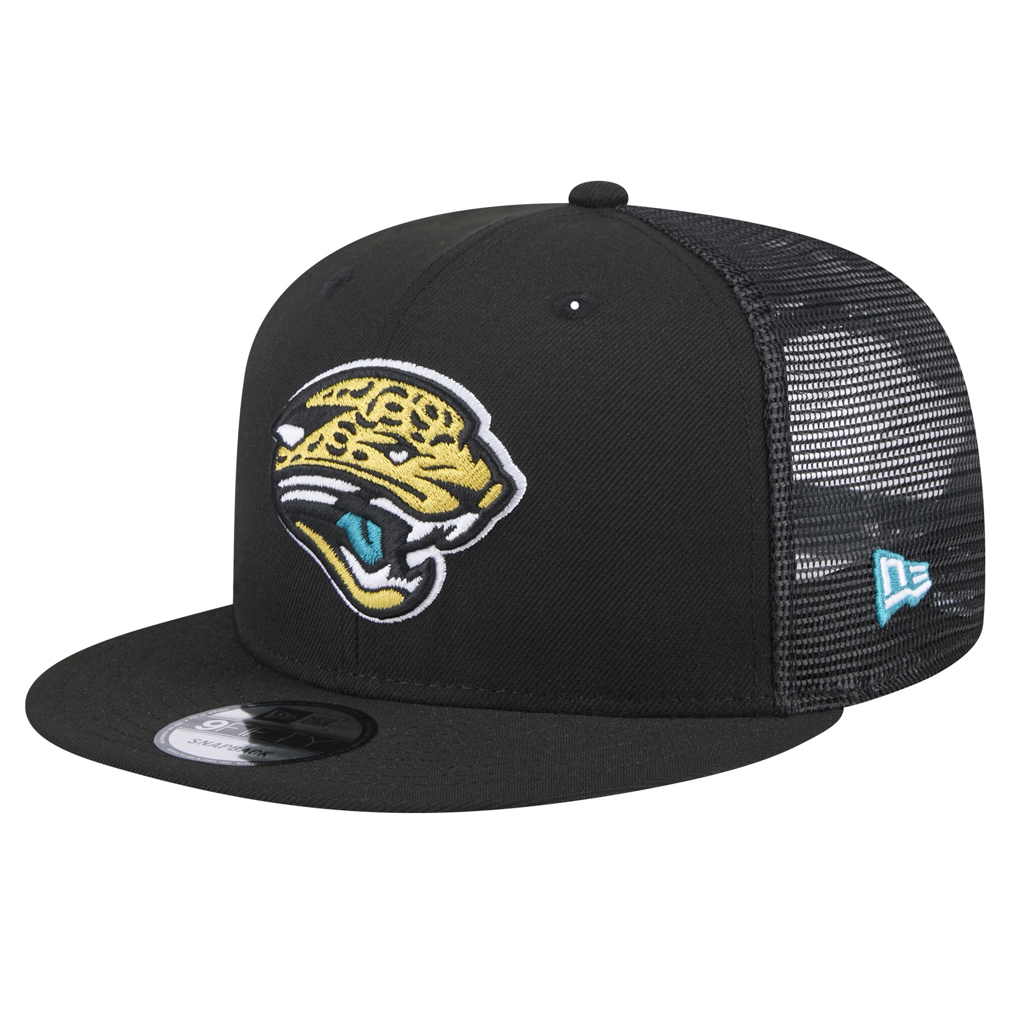 mens new era black jacksonville jaguars throwback logo shade trucker 9fifty snapback hat Collection – Jacksonville Jaguars Jerseys, Hats & Fan Gear | Jaguars Shop