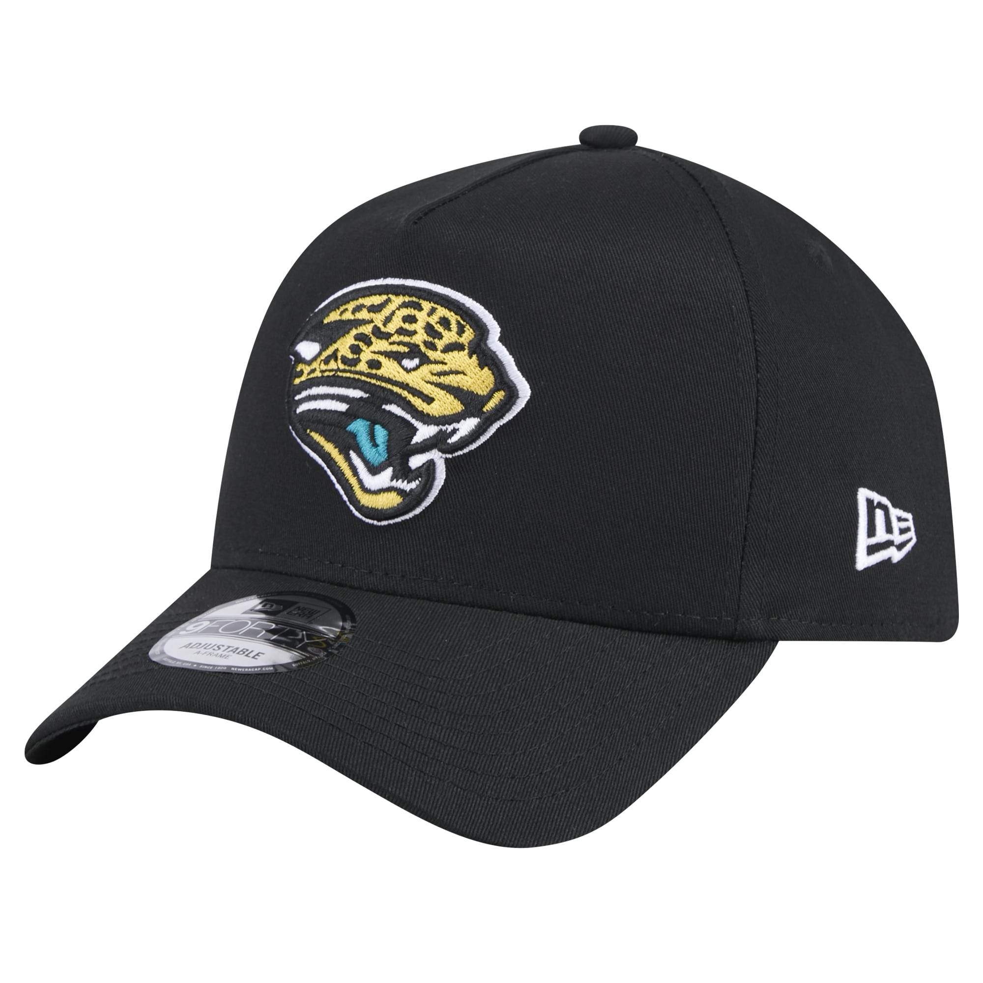 mens new era black jacksonville jaguars throwback logo standard a-frame 9forty adjustable hat Collection – Jacksonville Jaguars Jerseys, Hats & Fan Gear | Jaguars Shop