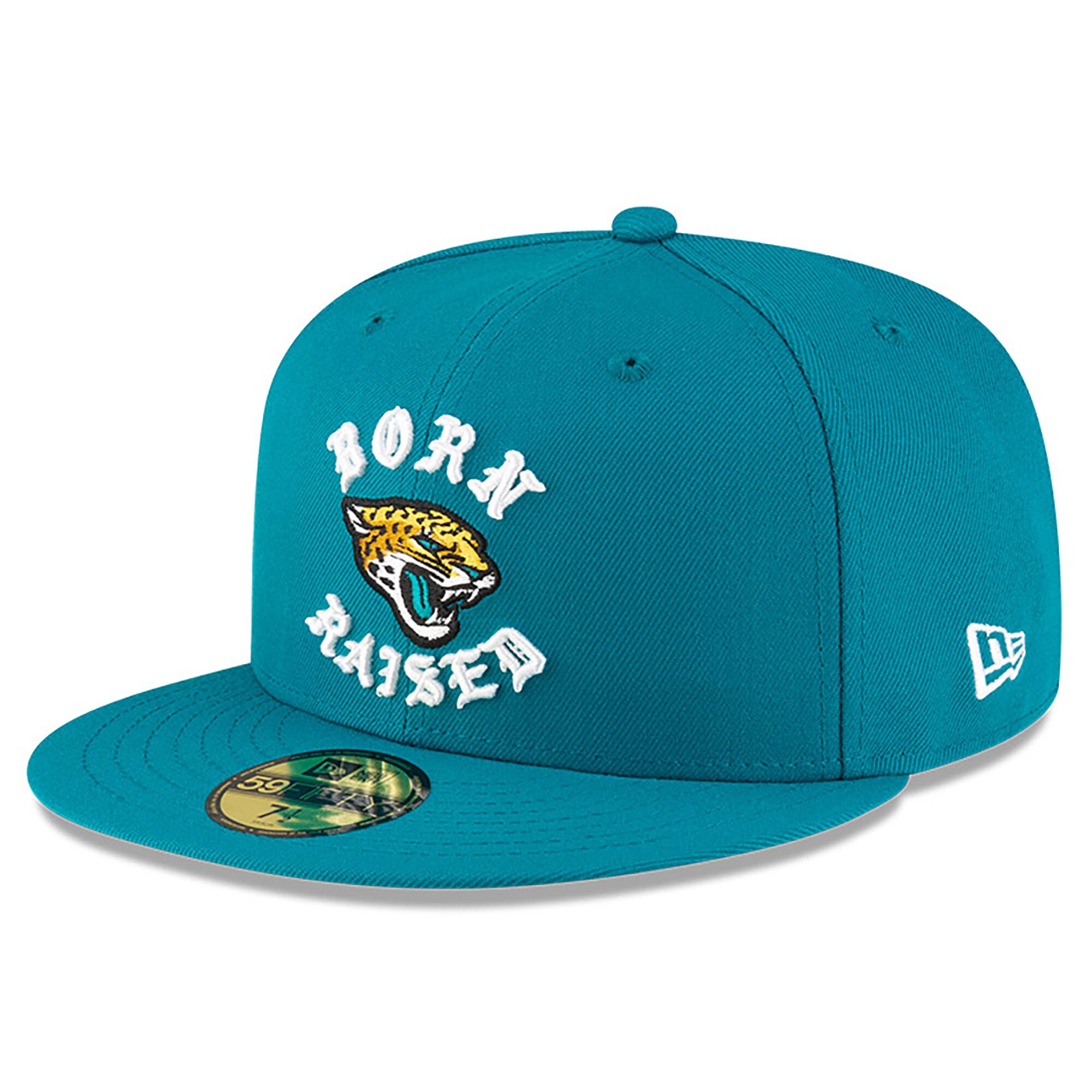 mens new era born x raised teal jacksonville jaguars 59fifty fitted hat Collection – Jacksonville Jaguars Jerseys, Hats & Fan Gear | Jaguars Shop