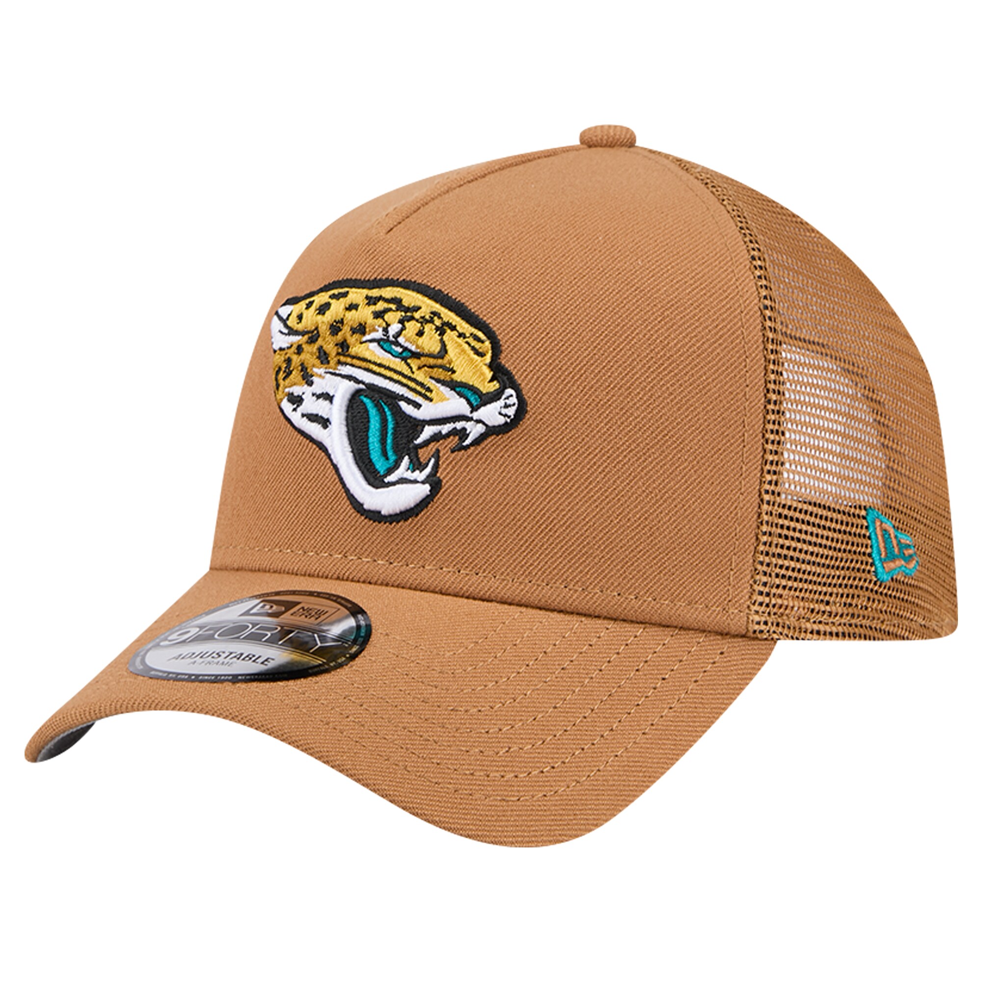 mens new era brown jacksonville jaguars color pack a-frame trucker 9forty adjustable hat Collection – Jacksonville Jaguars Jerseys, Hats & Fan Gear | Jaguars Shop