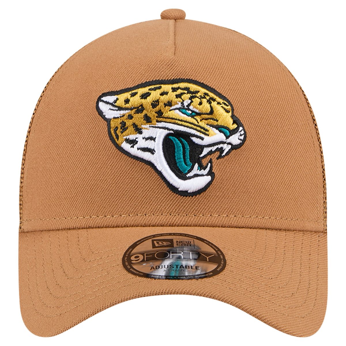 mens new era brown jacksonville jaguars color pack a-frame trucker 9forty adjustable hat Collection – Jacksonville Jaguars Jerseys, Hats & Fan Gear | Jaguars Shop