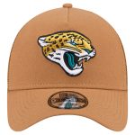 mens new era brown jacksonville jaguars color pack a-frame trucker 9forty adjustable hat Collection – Jacksonville Jaguars Jerseys, Hats & Fan Gear | Jaguars Shop