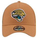 mens new era brown jacksonville jaguars throwback color pack a-frame trucker 9forty adjustable hat Collection – Jacksonville Jaguars Jerseys, Hats & Fan Gear | Jaguars Shop