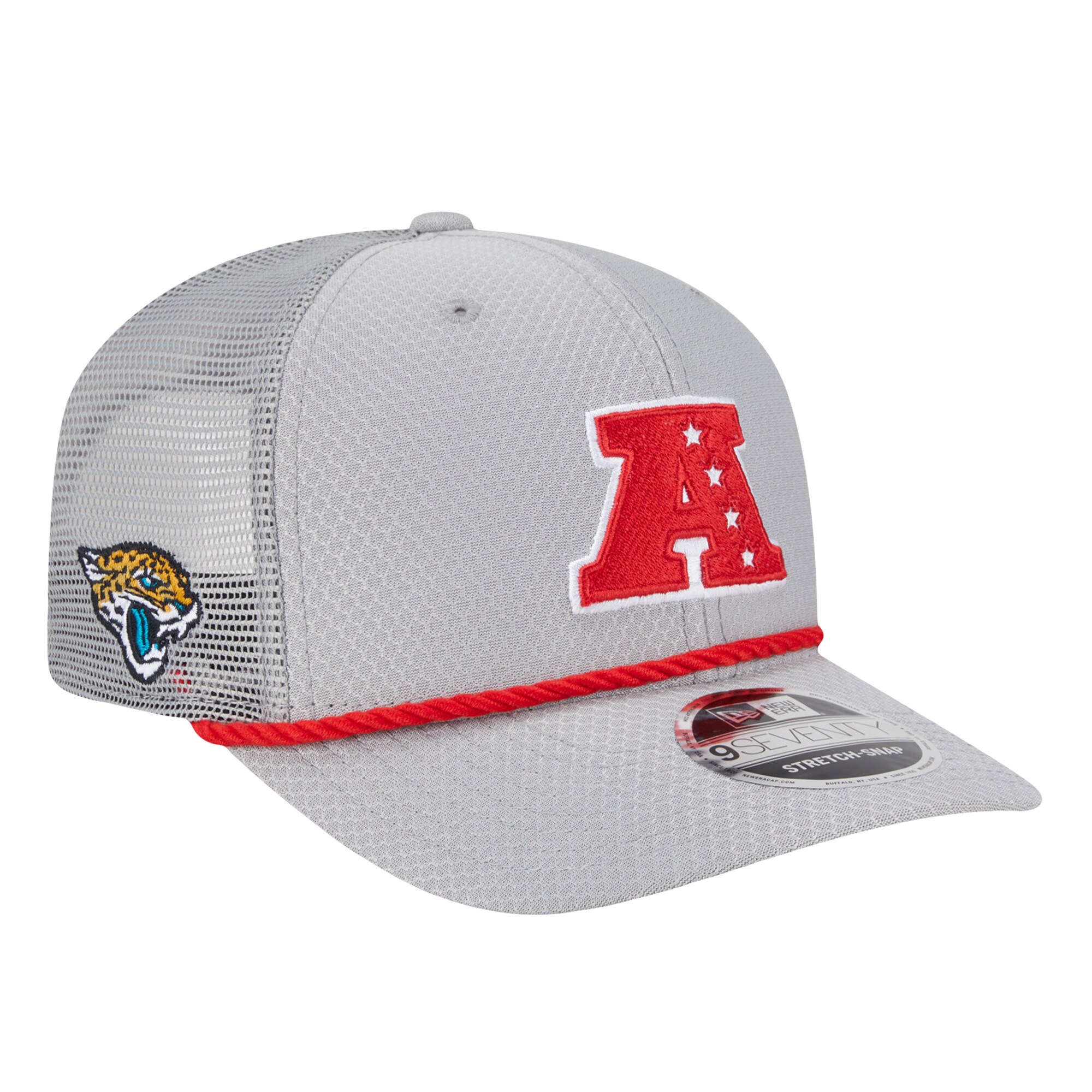 mens new era gray jacksonville jaguars 2025 pro bowl 9seventy stretch-snap hat Collection – Jacksonville Jaguars Jerseys, Hats & Fan Gear | Jaguars Shop