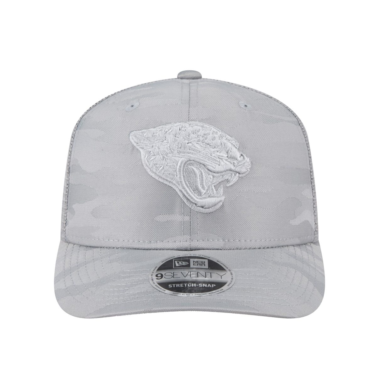 mens new era gray jacksonville jaguars adventure camo trucker 9seventy stretch-snap adjustable hat Collection – Jacksonville Jaguars Jerseys, Hats & Fan Gear | Jaguars Shop