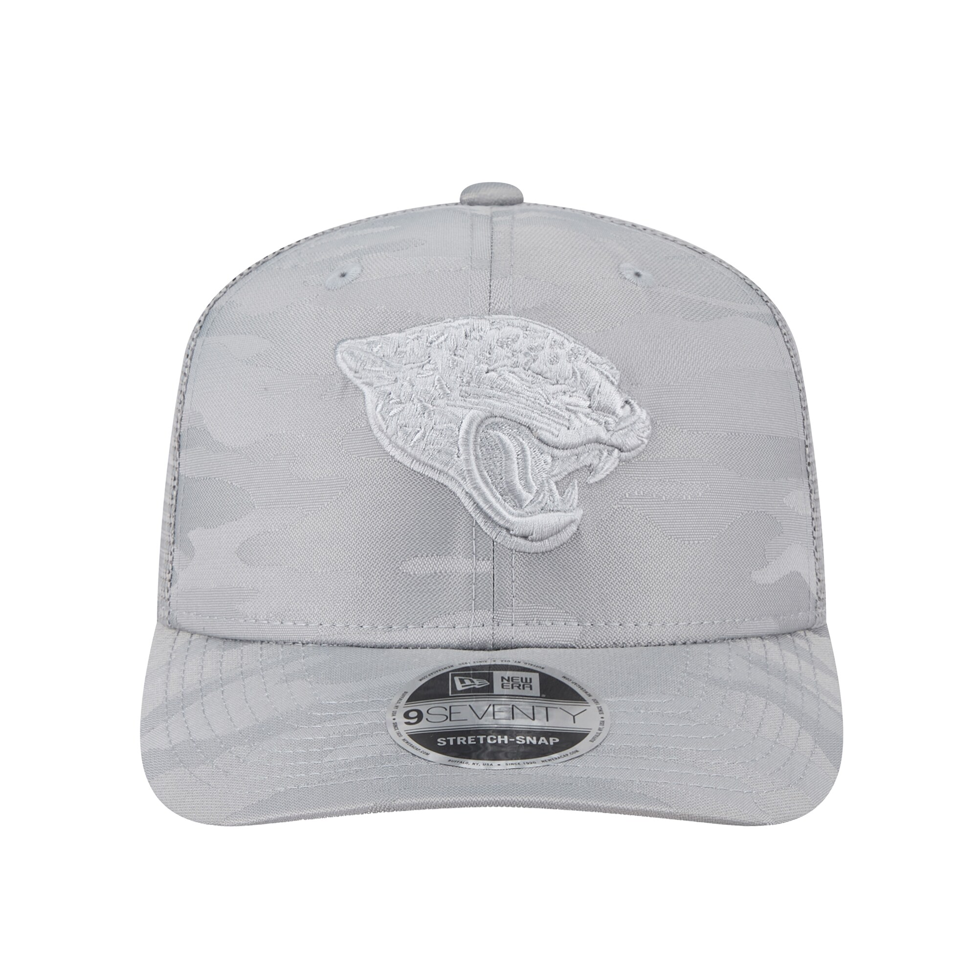 mens new era gray jacksonville jaguars adventure camo trucker 9seventy stretch-snap adjustable hat Collection – Jacksonville Jaguars Jerseys, Hats & Fan Gear | Jaguars Shop