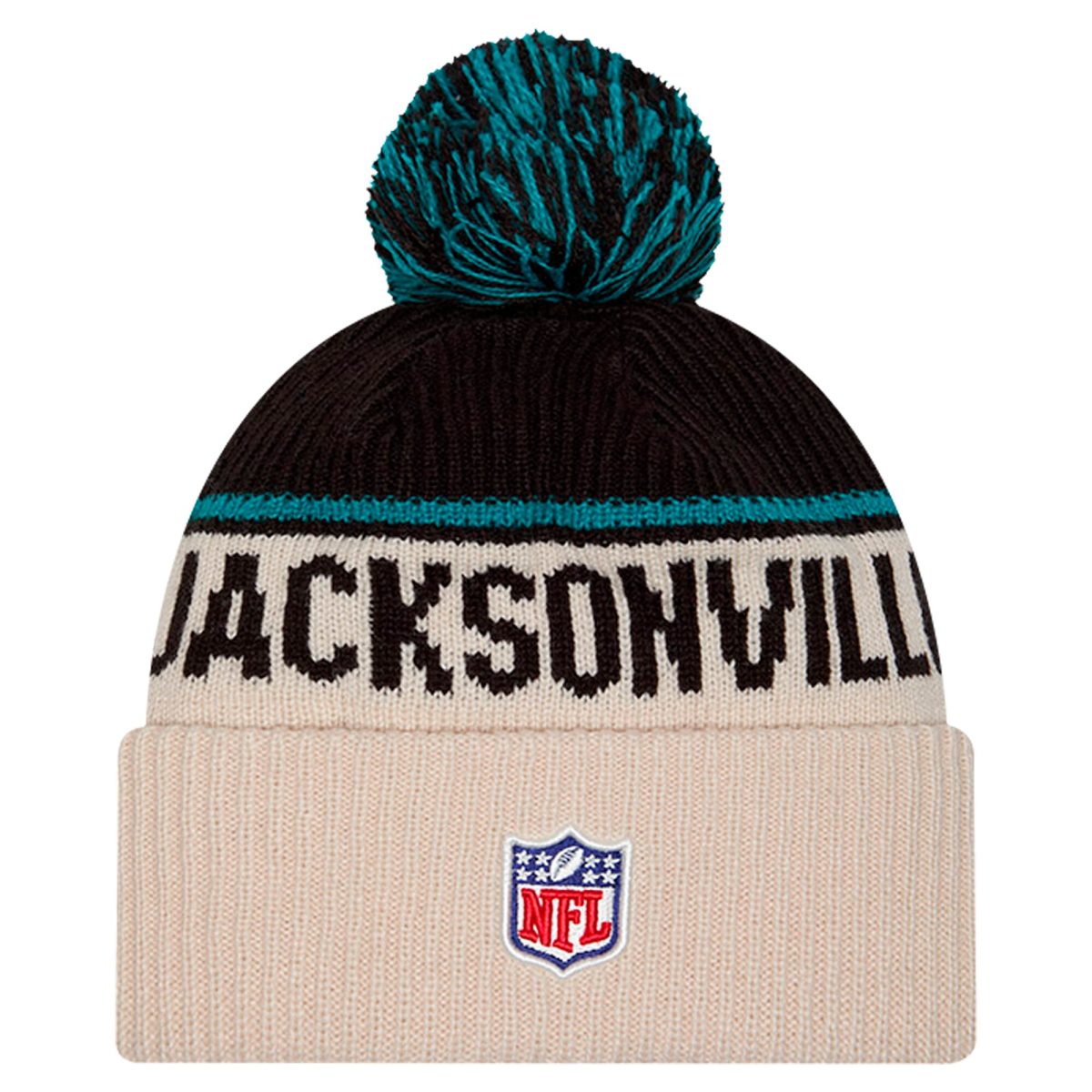 mens new era stone jacksonville jaguars nfl sideline historic cuffed knit hat with pom Collection – Jacksonville Jaguars Jerseys, Hats & Fan Gear | Jaguars Shop