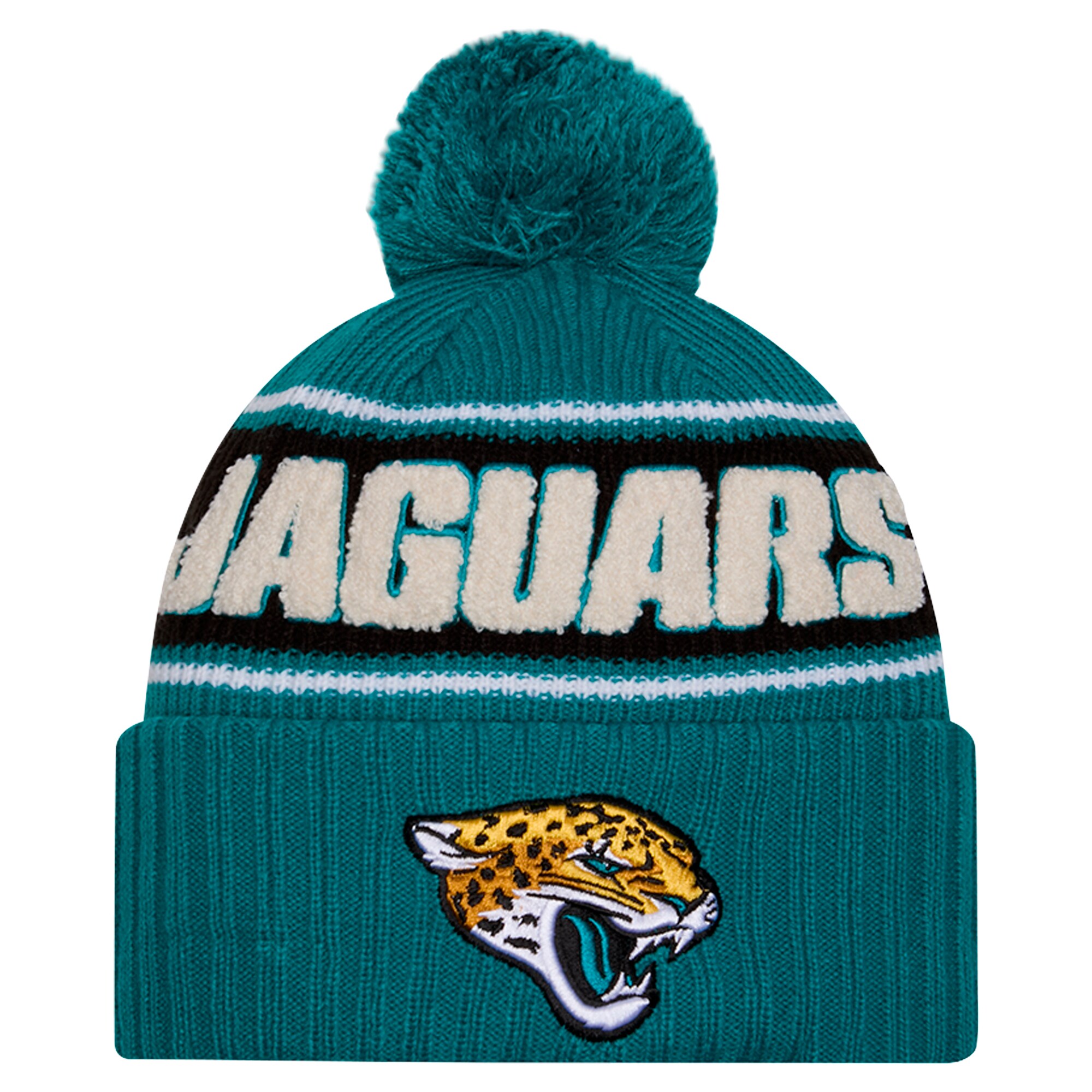 mens new era teal jacksonville jaguars 2024 sideline cuffed knit hat with pom Collection – Jacksonville Jaguars Jerseys, Hats & Fan Gear | Jaguars Shop