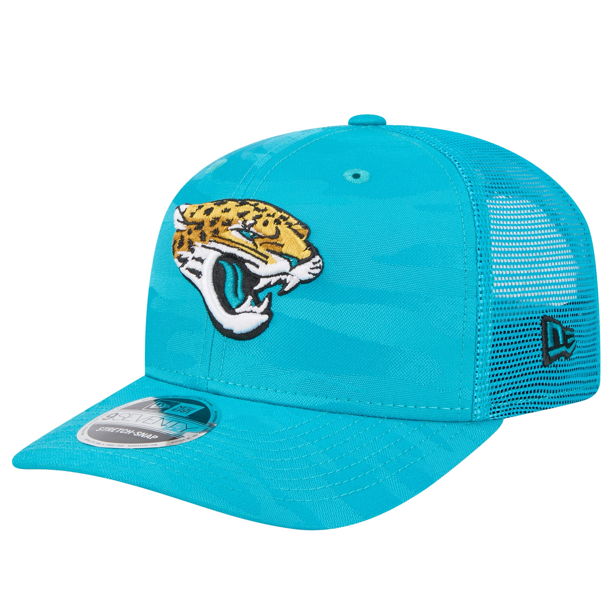 mens new era teal jacksonville jaguars adventure camo trucker 9seventy stretch-snap adjustable hat Collection – Jacksonville Jaguars Jerseys, Hats & Fan Gear | Jaguars Shop