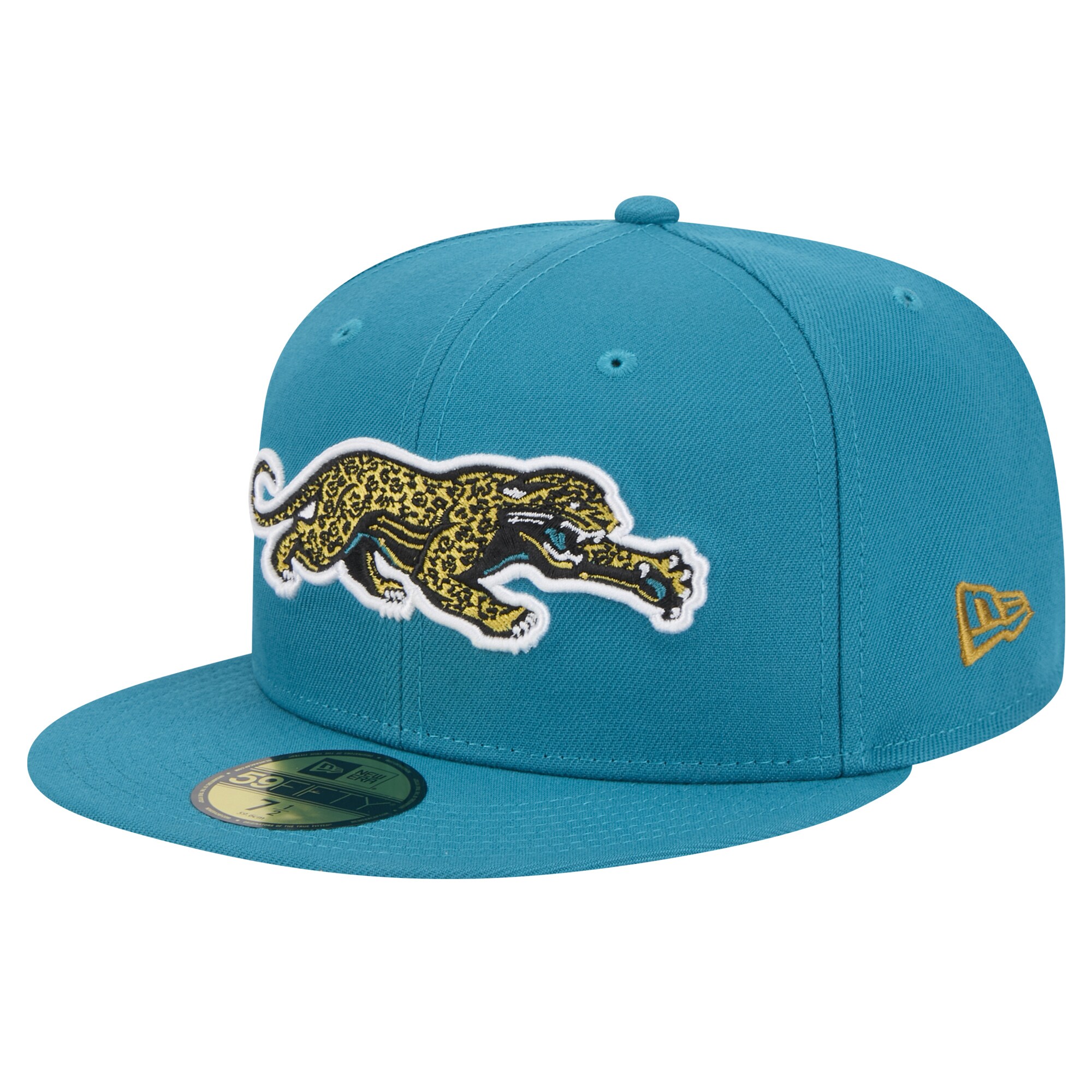 mens new era teal jacksonville jaguars throwback crawl omaha 59fifty fitted hat Collection – Jacksonville Jaguars Jerseys, Hats & Fan Gear | Jaguars Shop