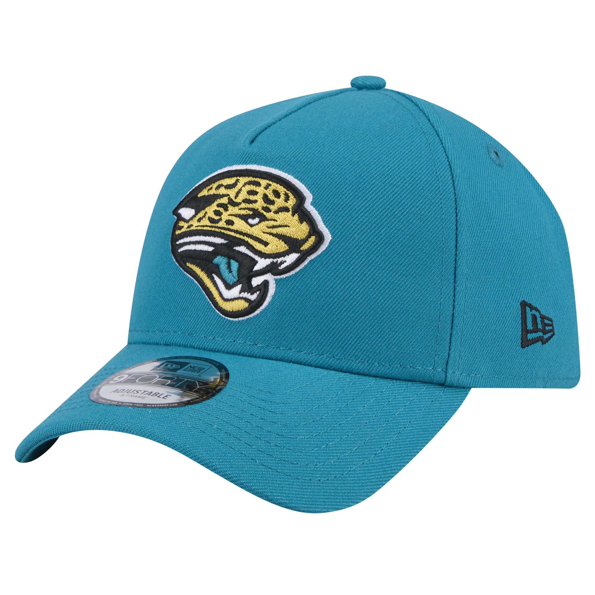 mens new era teal jacksonville jaguars throwback logo standard a-frame 9forty adjustable hat Collection – Jacksonville Jaguars Jerseys, Hats & Fan Gear | Jaguars Shop