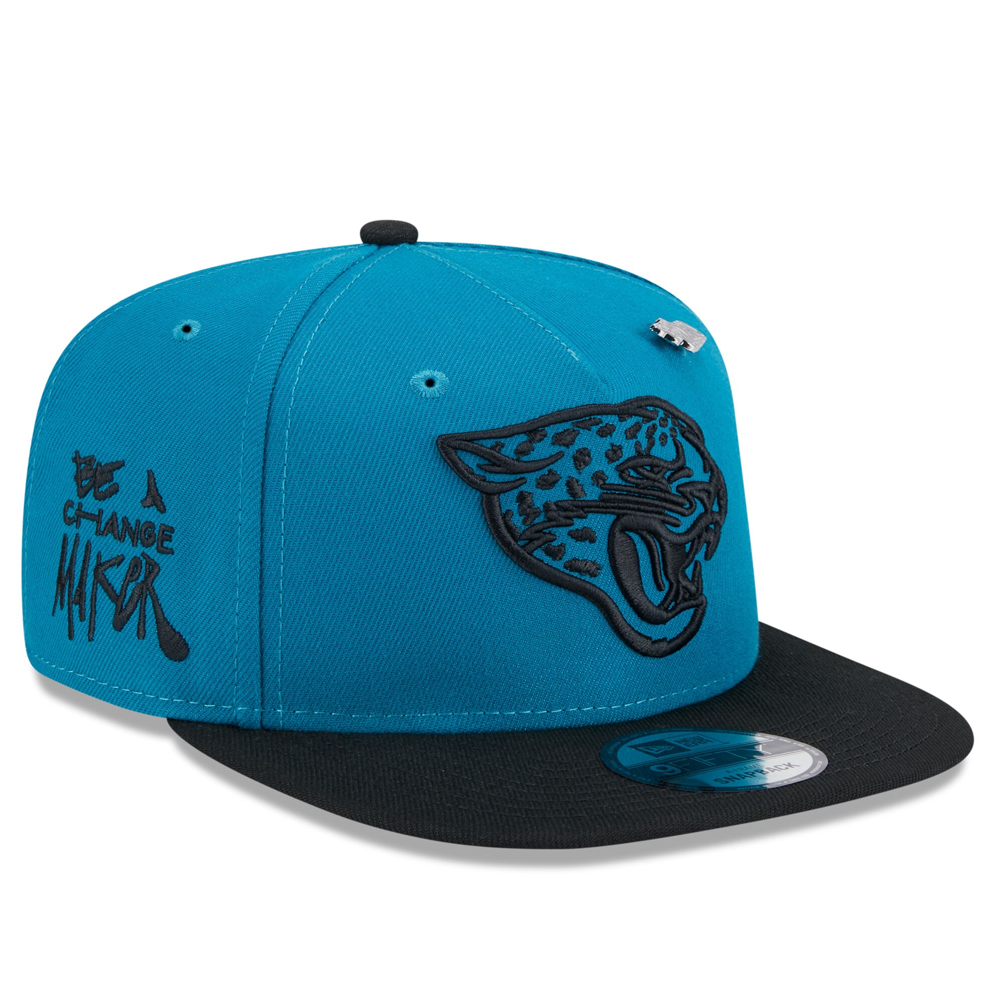 mens new era tealblack jacksonville jaguars 2024 inspire change a-frame 9fifty snapback hat Collection – Jacksonville Jaguars Jerseys, Hats & Fan Gear | Jaguars Shop