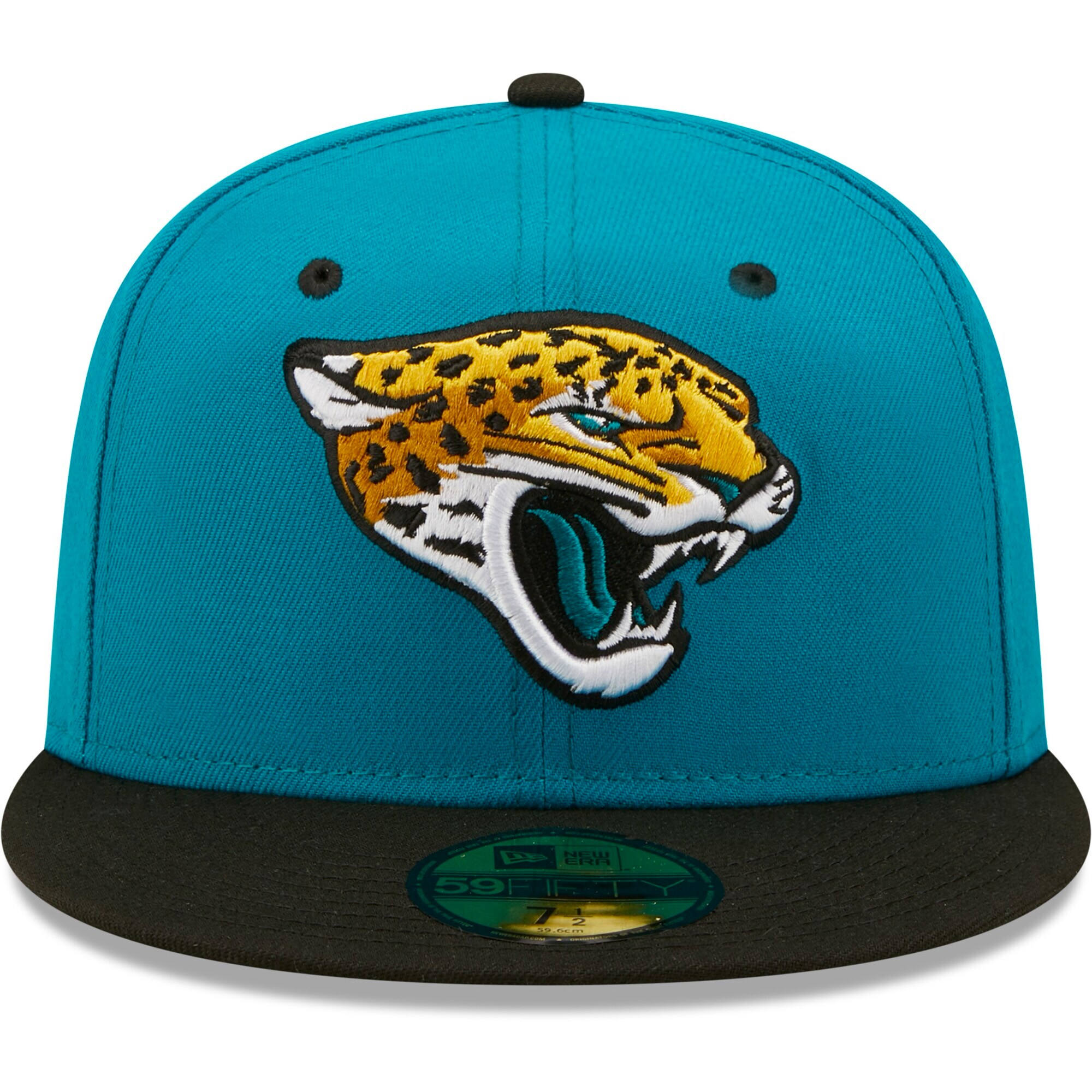 mens new era tealblack jacksonville jaguars flipside 2tone 59fifty fitted hat Collection – Jacksonville Jaguars Jerseys, Hats & Fan Gear | Jaguars Shop