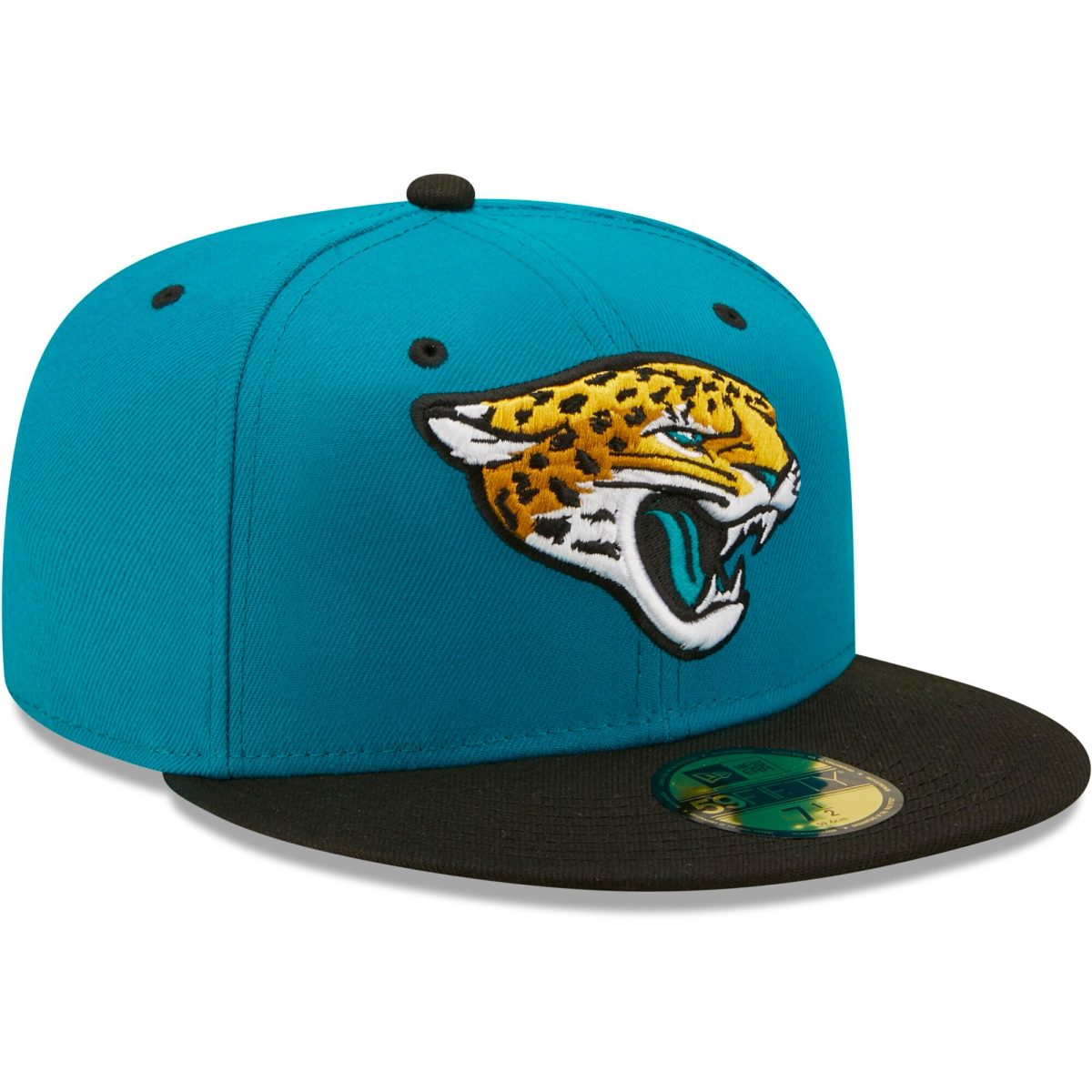 mens new era tealblack jacksonville jaguars flipside 2tone 59fifty fitted hat Collection – Jacksonville Jaguars Jerseys, Hats & Fan Gear | Jaguars Shop