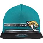 mens new era tealblack jacksonville jaguars half stripe trucker a-frame 9fifty snapback hat Collection – Jacksonville Jaguars Jerseys, Hats & Fan Gear | Jaguars Shop