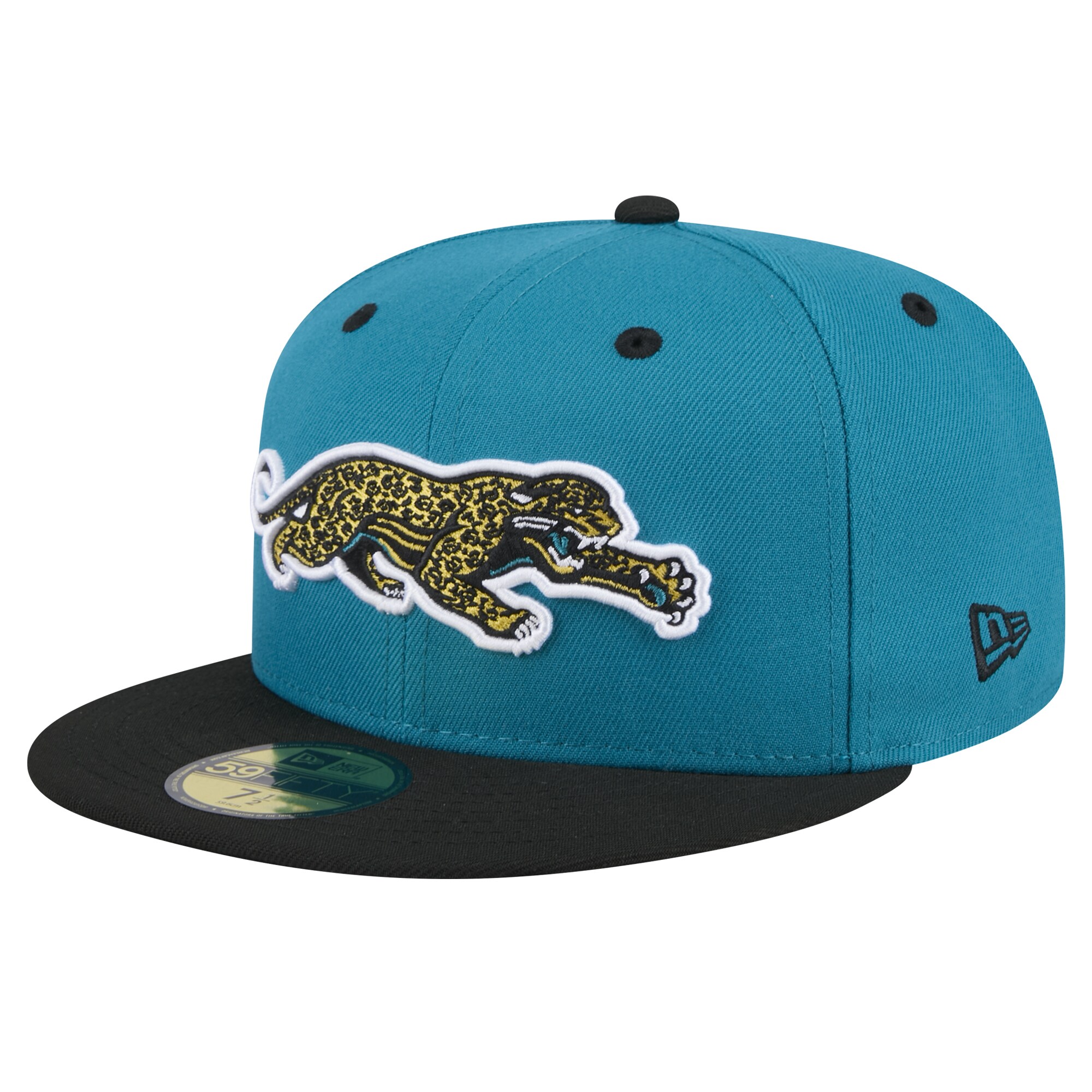 mens new era tealblack jacksonville jaguars throwback crawl flipside two-tone 59fifty fitted hat Collection – Jacksonville Jaguars Jerseys, Hats & Fan Gear | Jaguars Shop