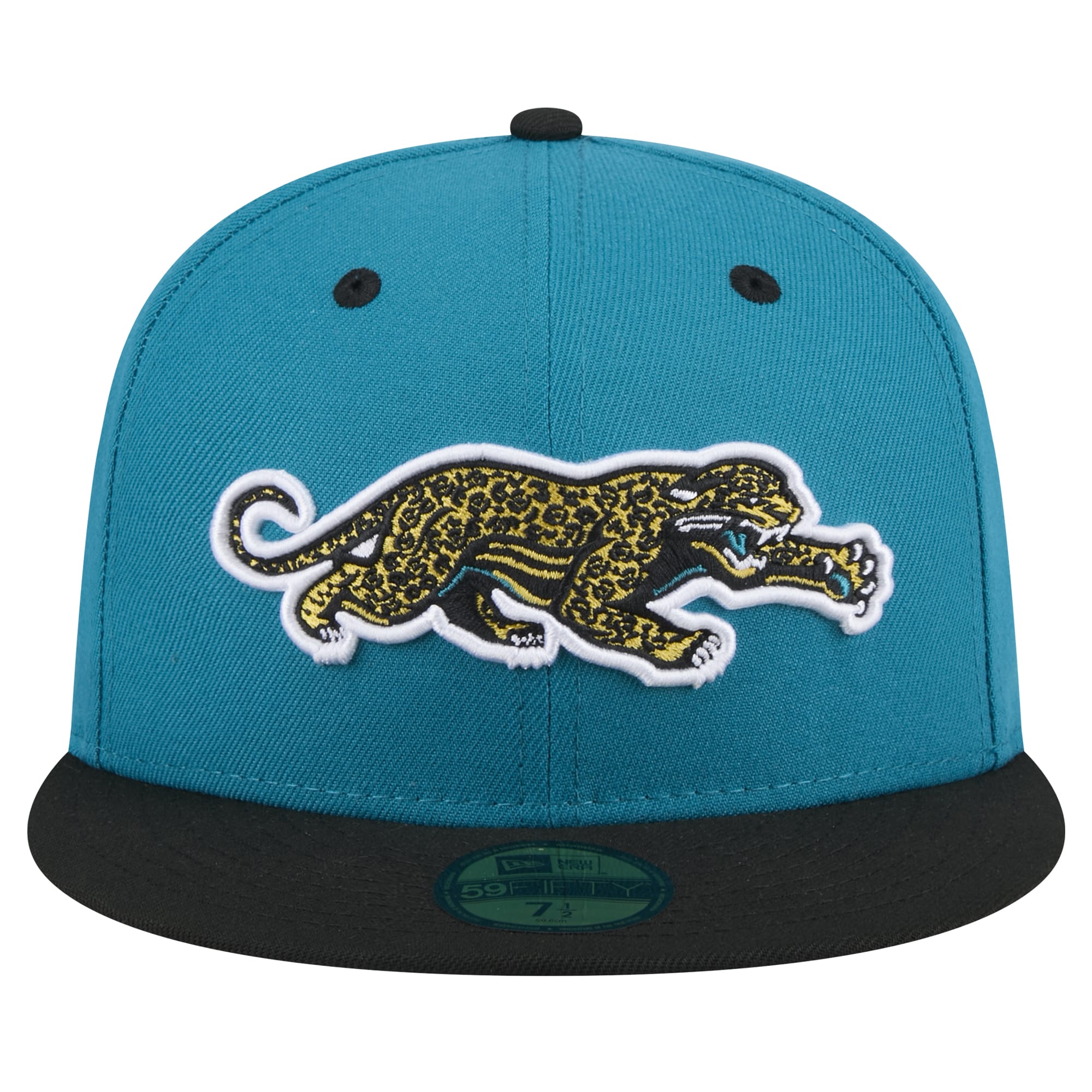mens new era tealblack jacksonville jaguars throwback crawl flipside two-tone 59fifty fitted hat Collection – Jacksonville Jaguars Jerseys, Hats & Fan Gear | Jaguars Shop