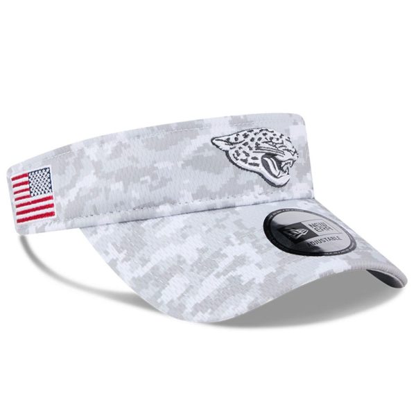 mens new era white jacksonville jaguars 2024 salute to service digital camo adjustable visor Collection – Jacksonville Jaguars Jerseys, Hats & Fan Gear | Jaguars Shop