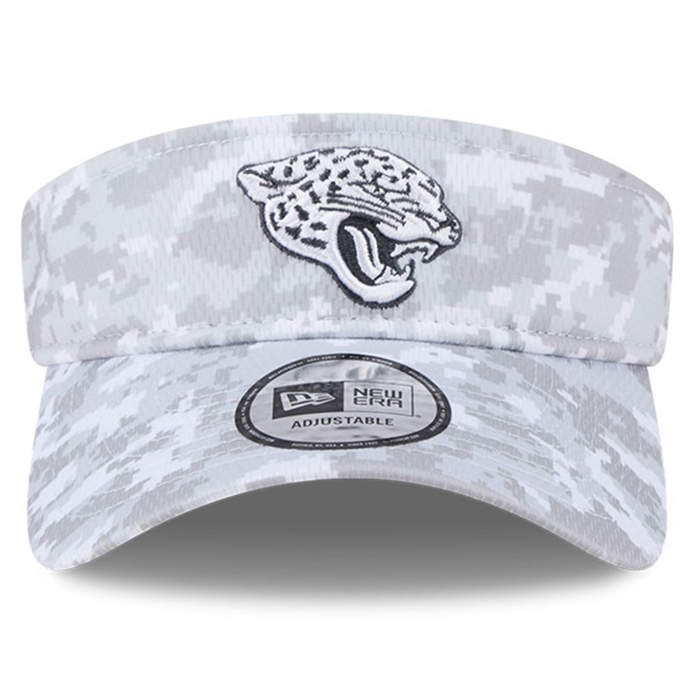 mens new era white jacksonville jaguars 2024 salute to service digital camo adjustable visor Collection – Jacksonville Jaguars Jerseys, Hats & Fan Gear | Jaguars Shop